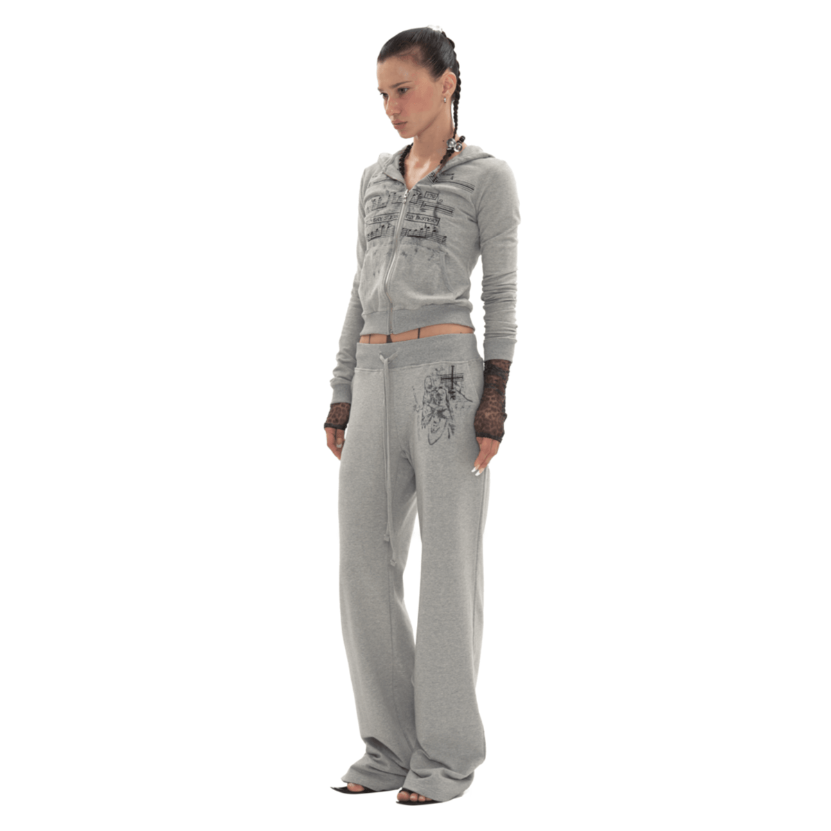 Stressed Musician Pants in Gray