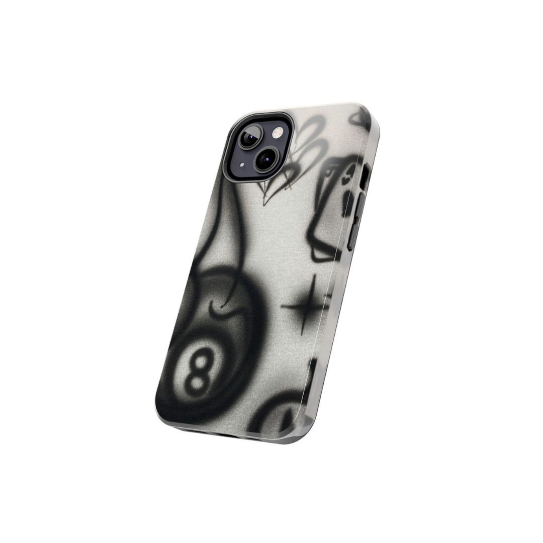 Hidden Ace Airbrush iPhone Case