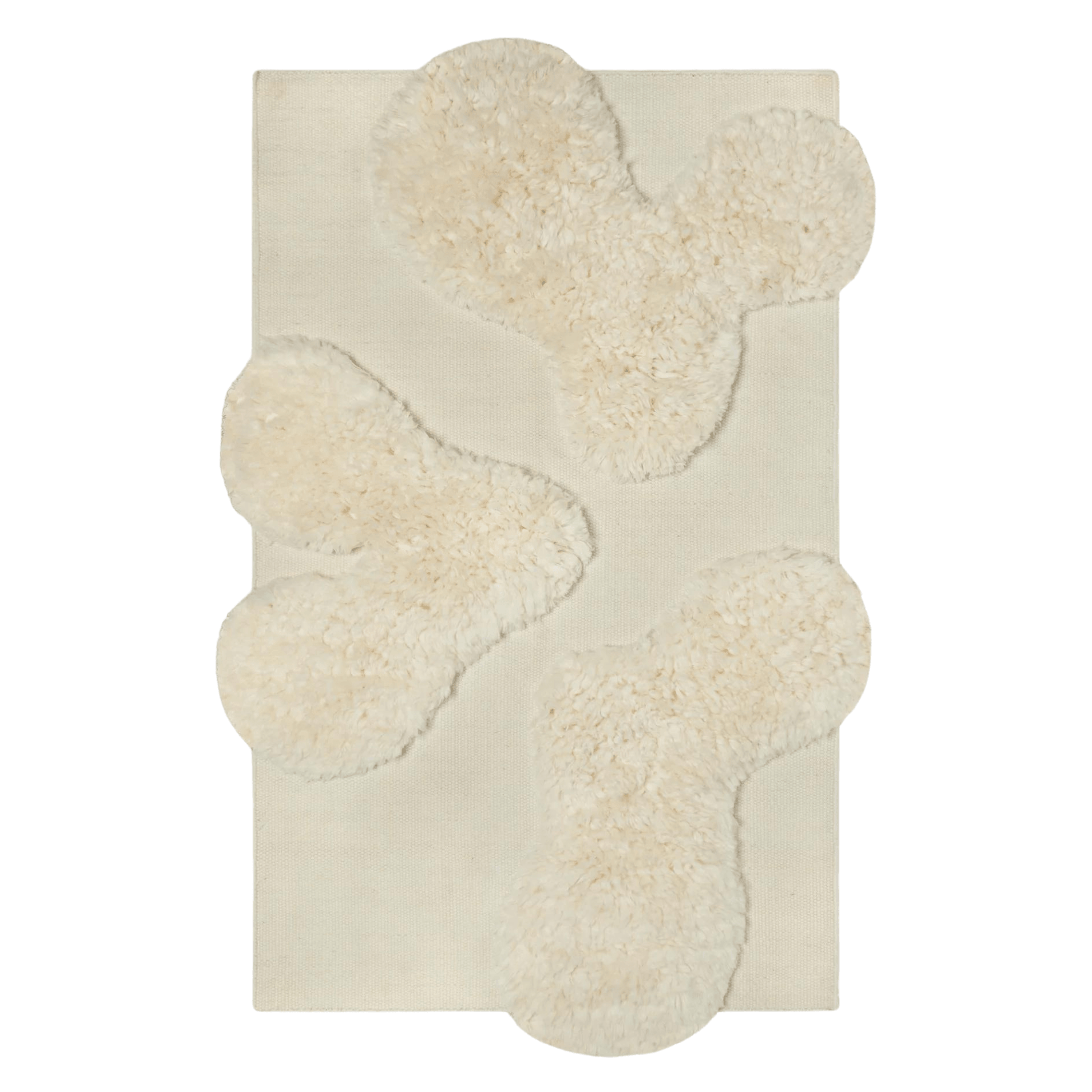 The Orca Rug in Ecru