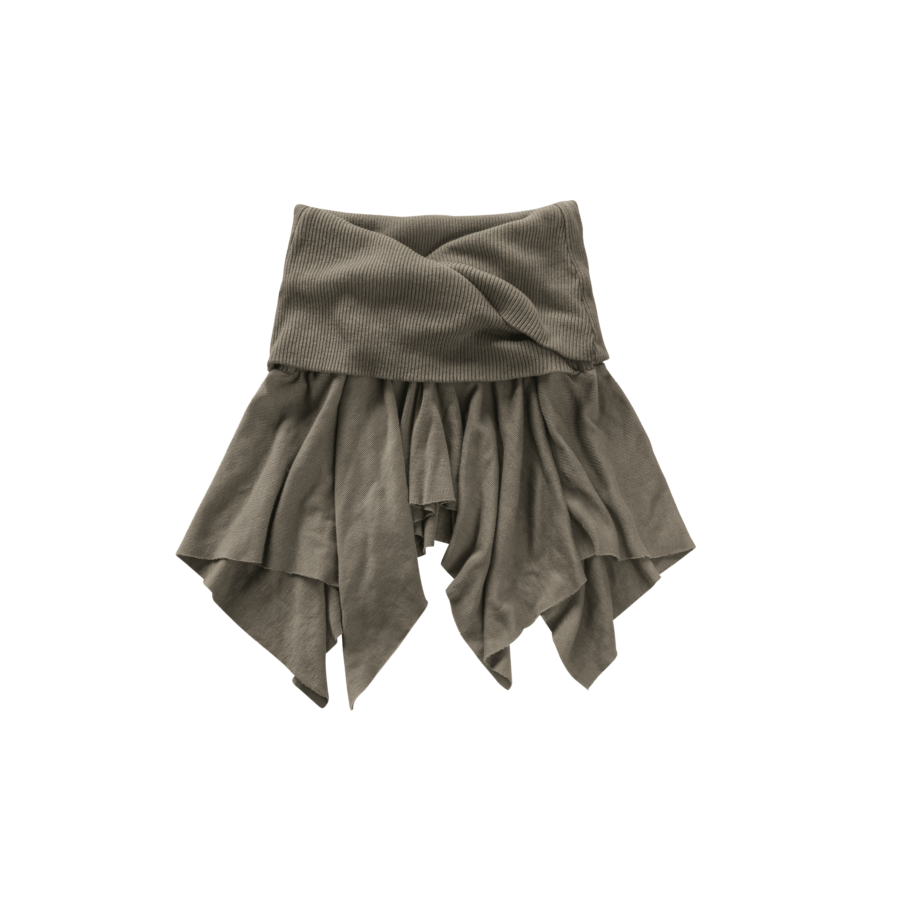 Mini Hanky Skirt in Acorn