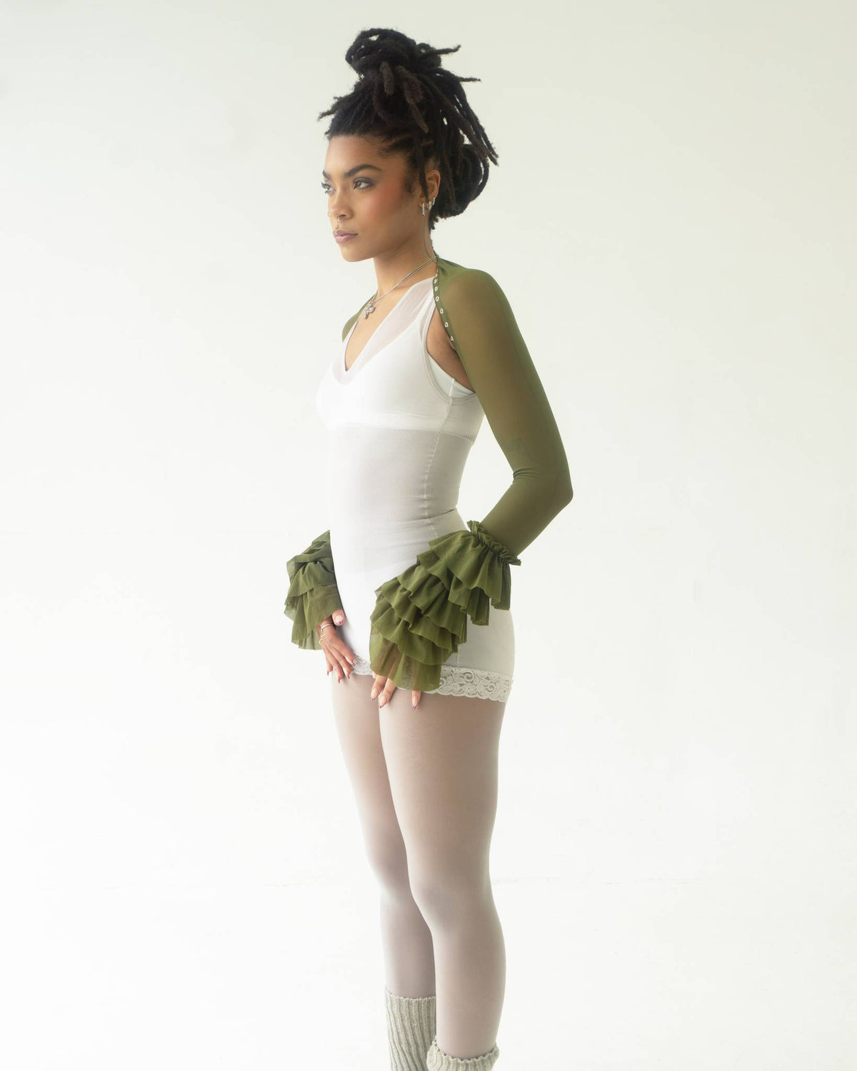 The Santana Bolero in Green