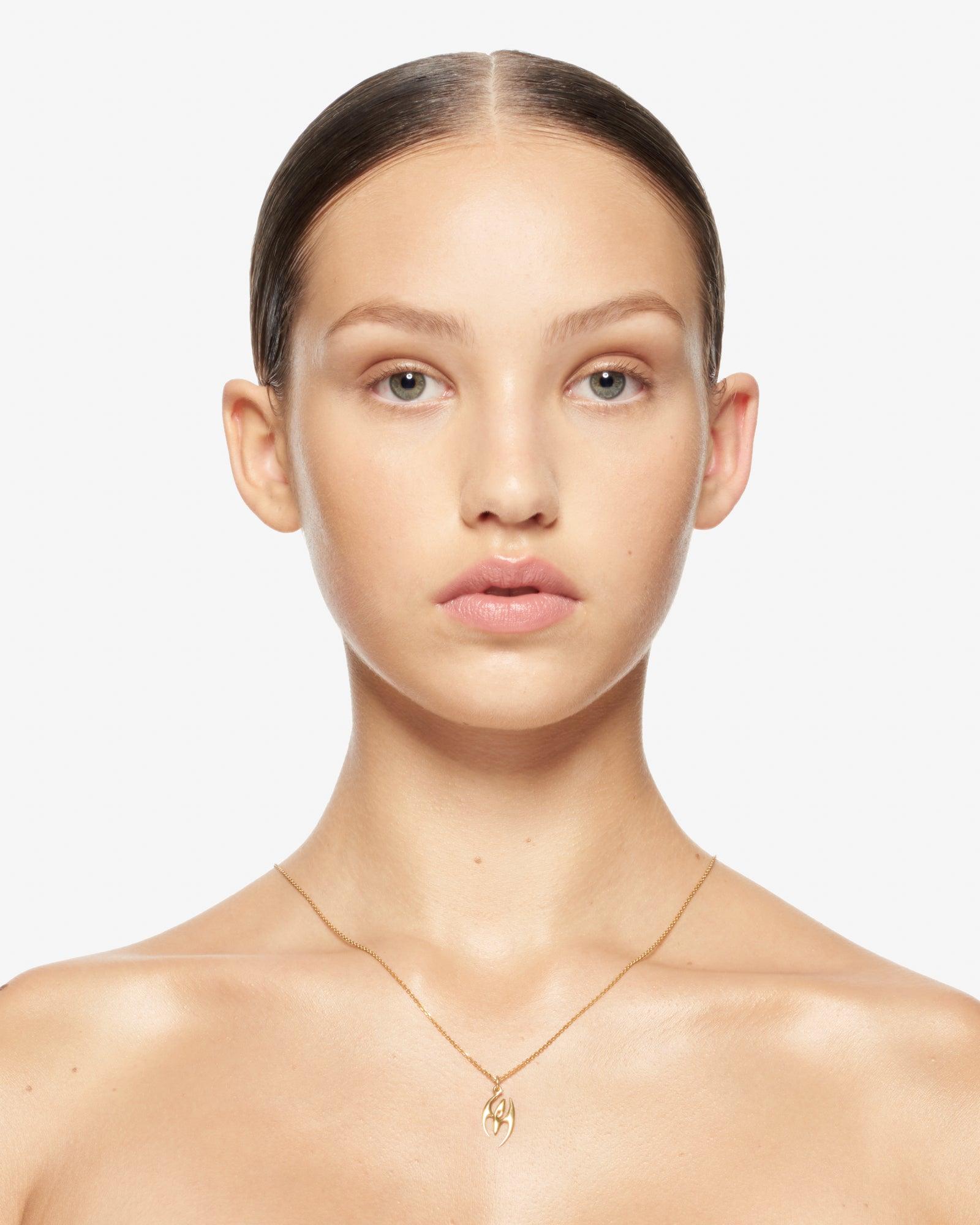 Halskette mit Goldanhänger