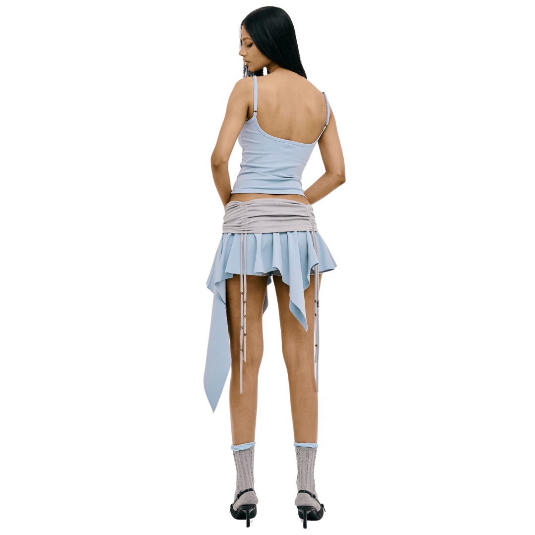 Reverent Skort in Sky Blue