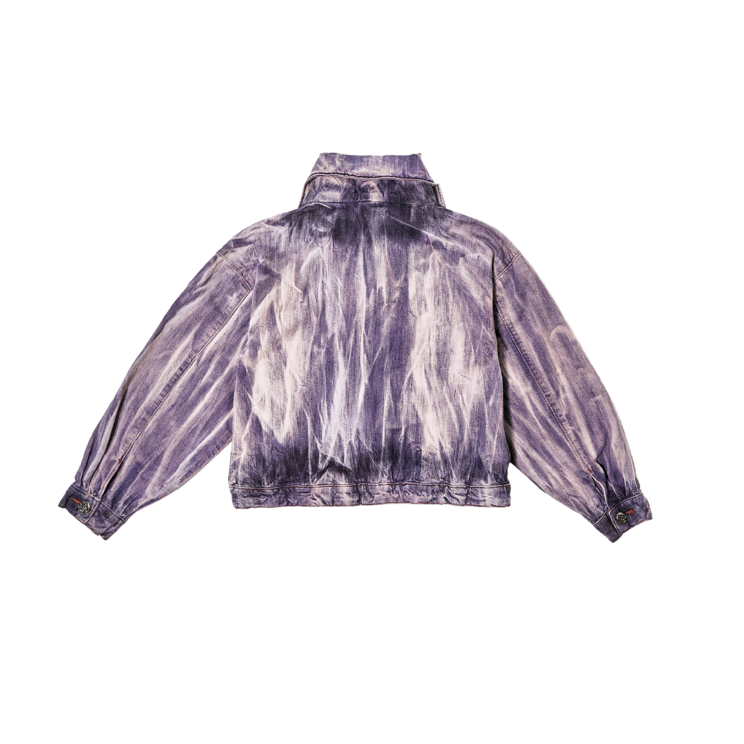 Pixie Striped Denim Jacket