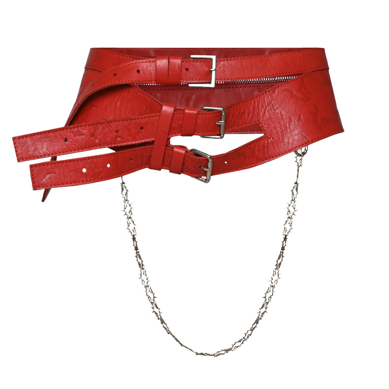 Belt Clutch in Red