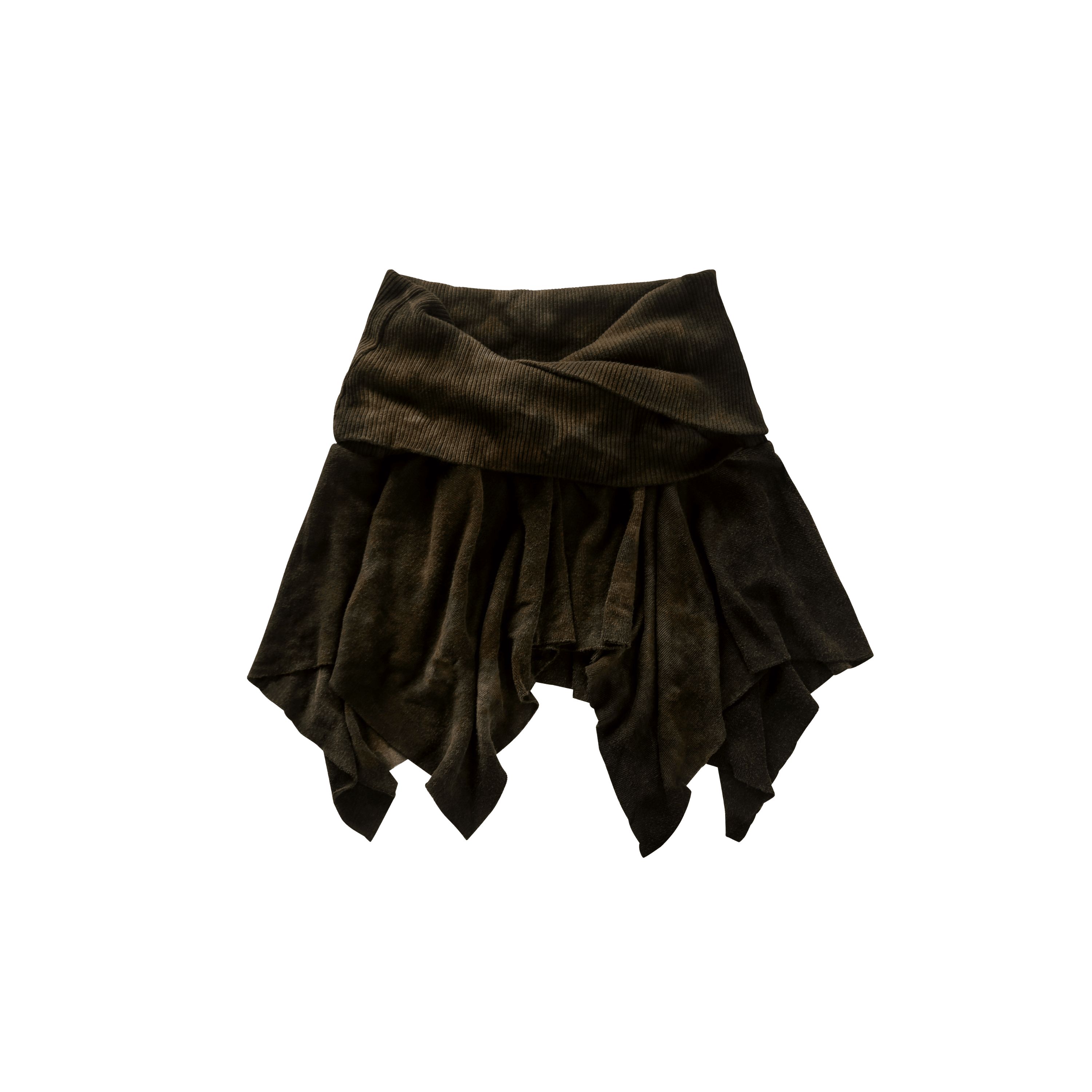 Mini Hanky Skirt in Acorn