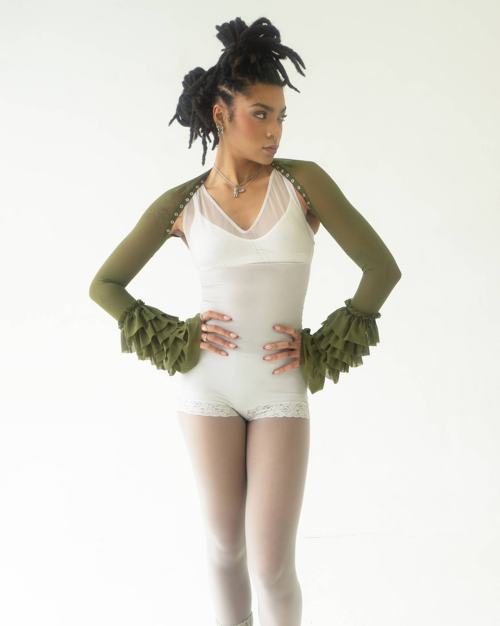 The Santana Bolero in Green