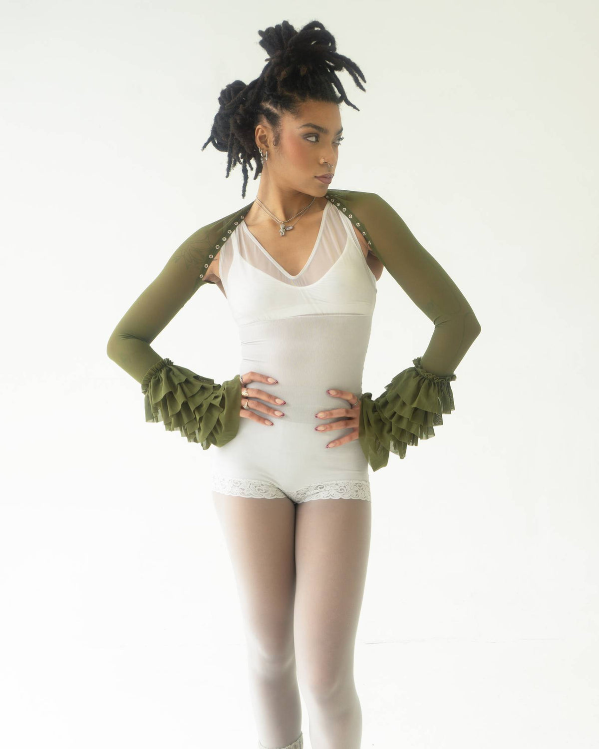 The Santana Bolero in Green