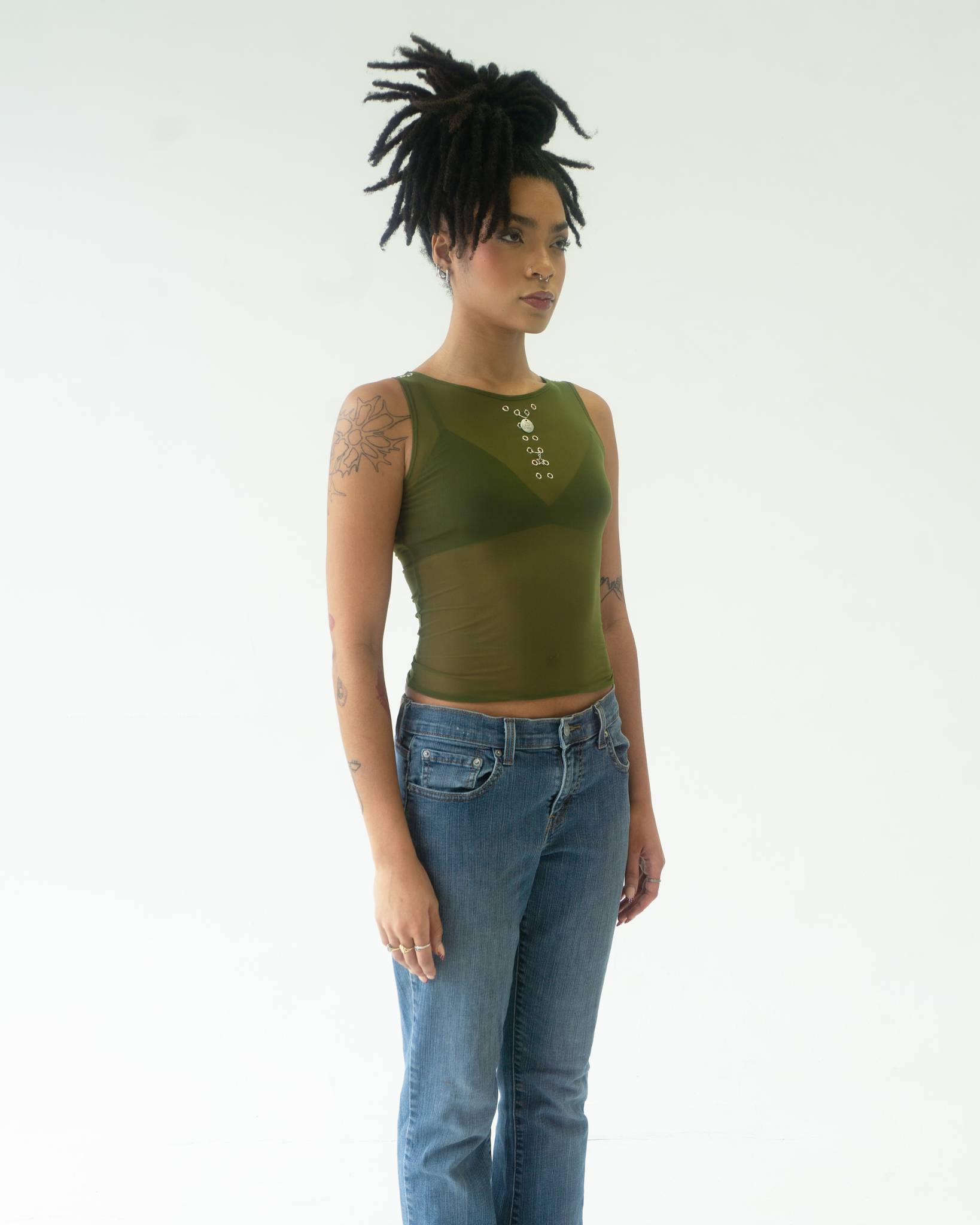 The Belle Tank in Green