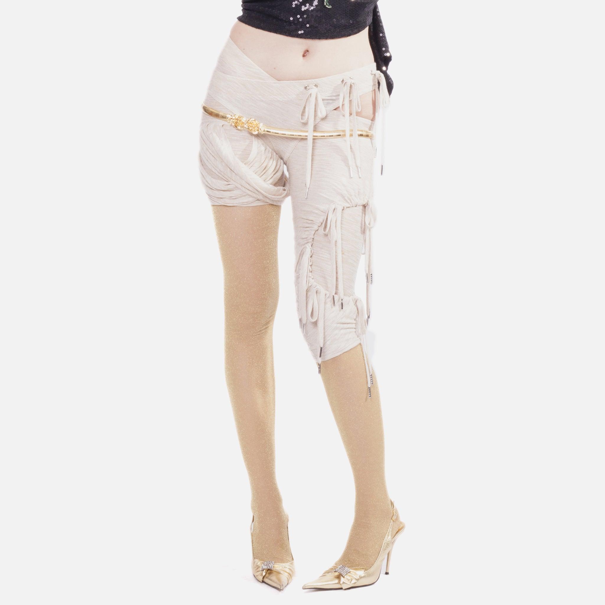 Draped Swimming Leggings