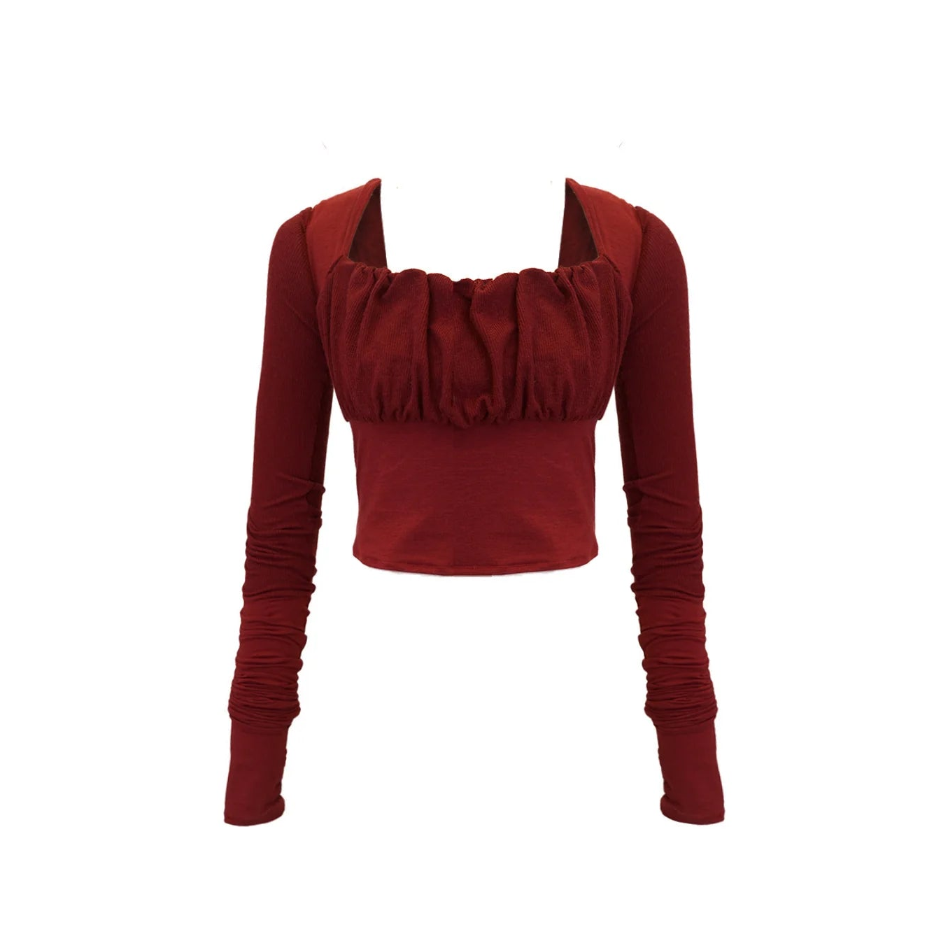 Red Bloom Heart Top