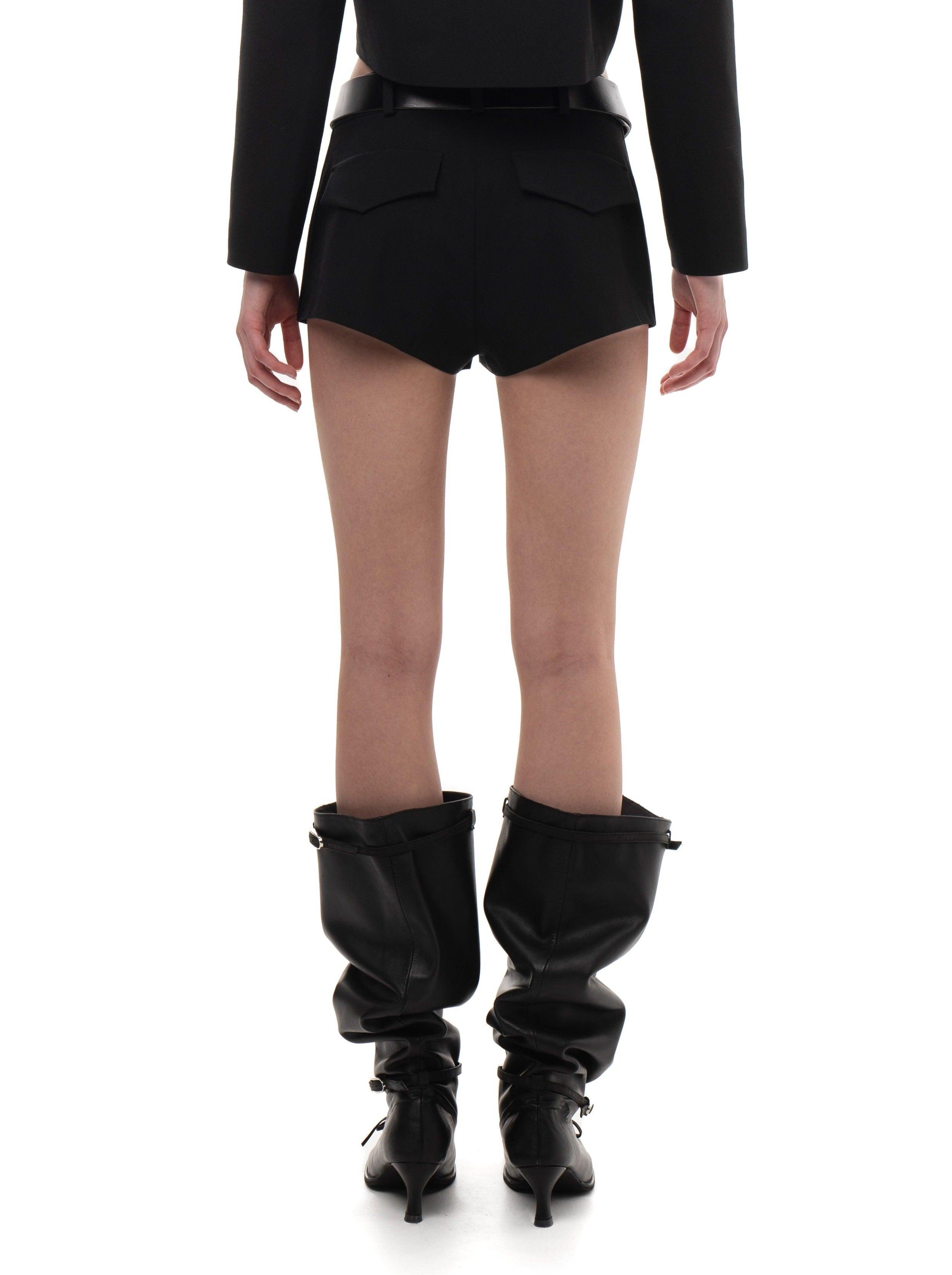 울 미니 반바지