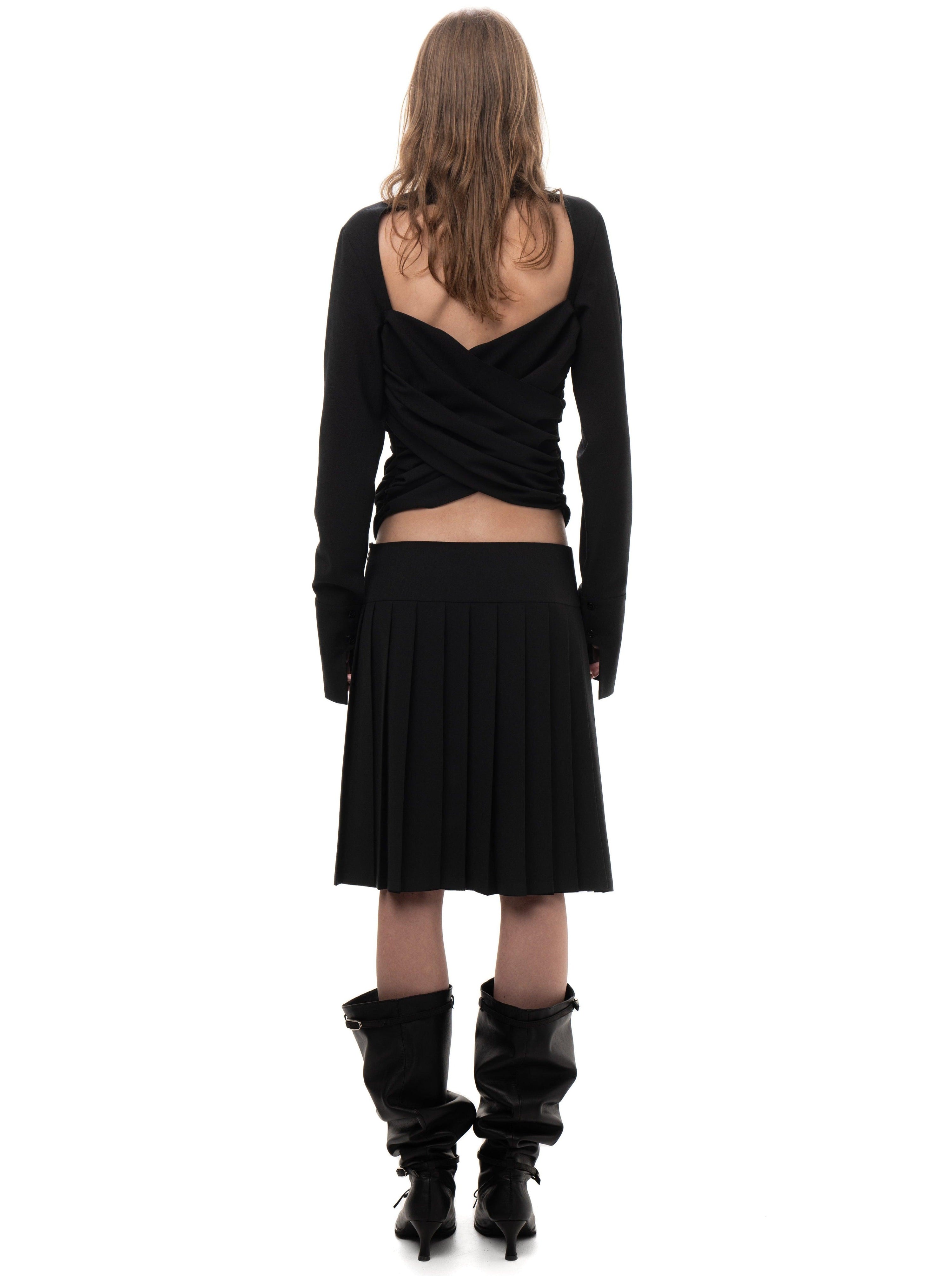 플리츠 셔츠 드레스