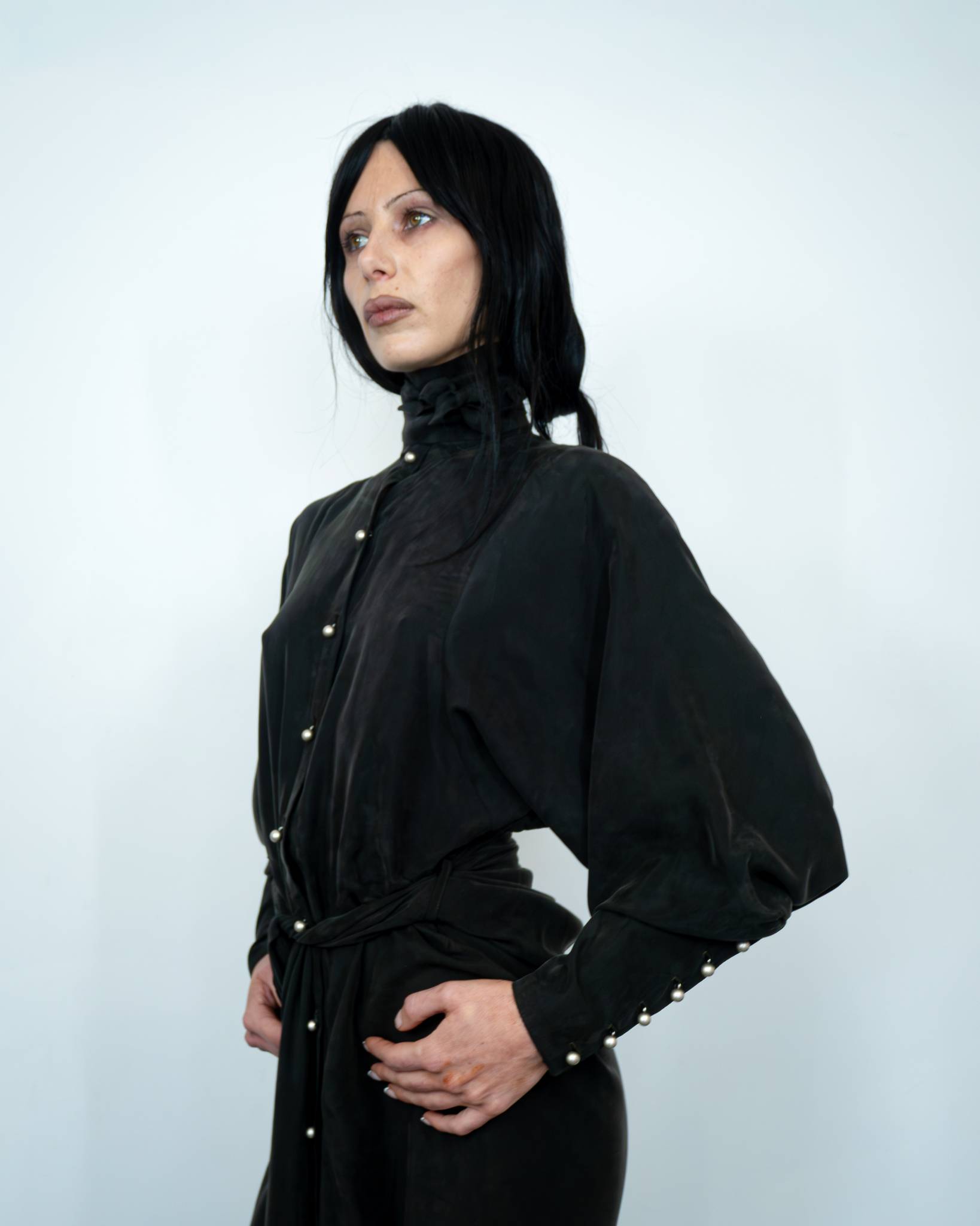 DEB Bishop Dress Black