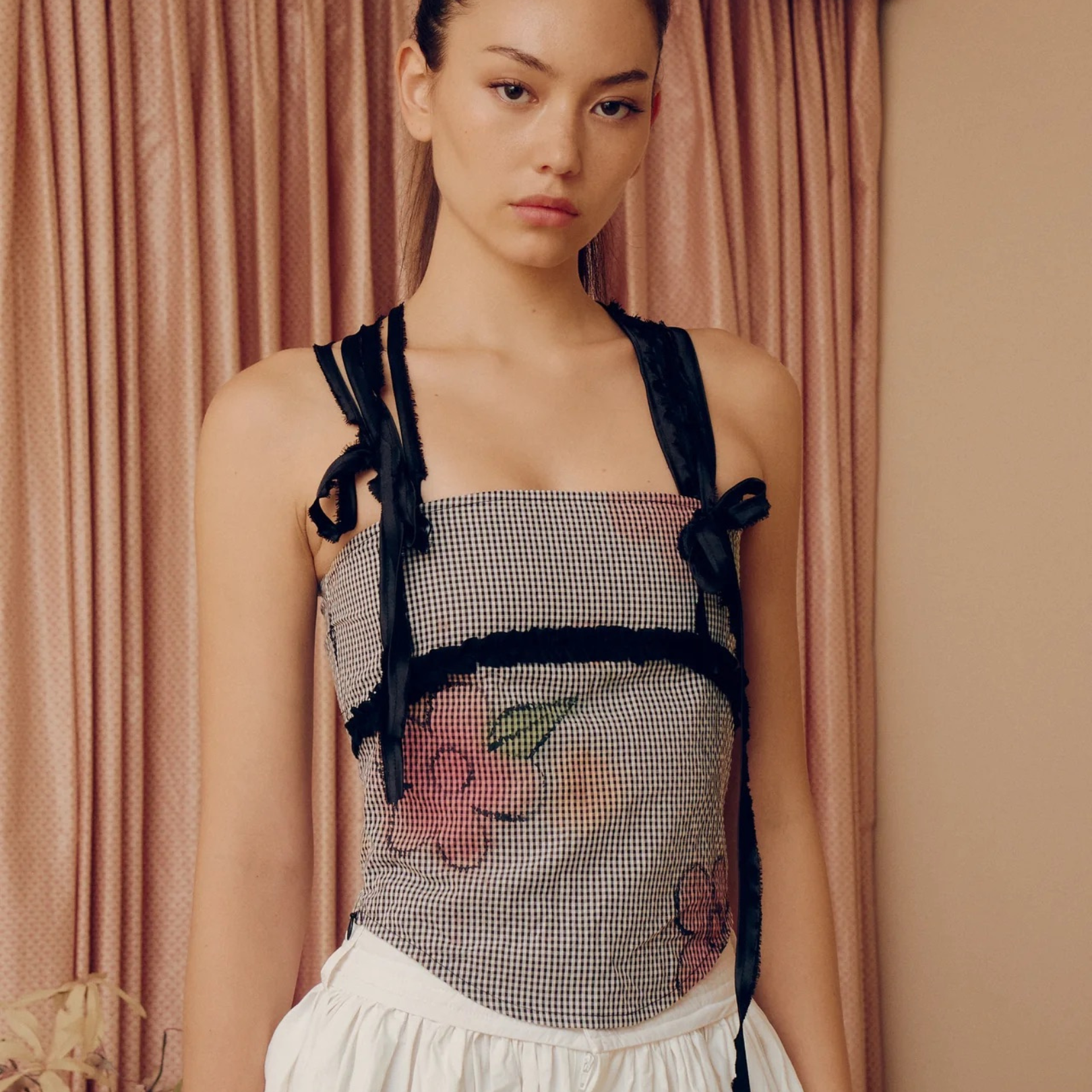Take Me Gingham Top