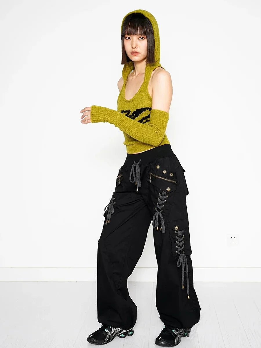 Cyber Mustard Knit Set in Cyber Mustard
