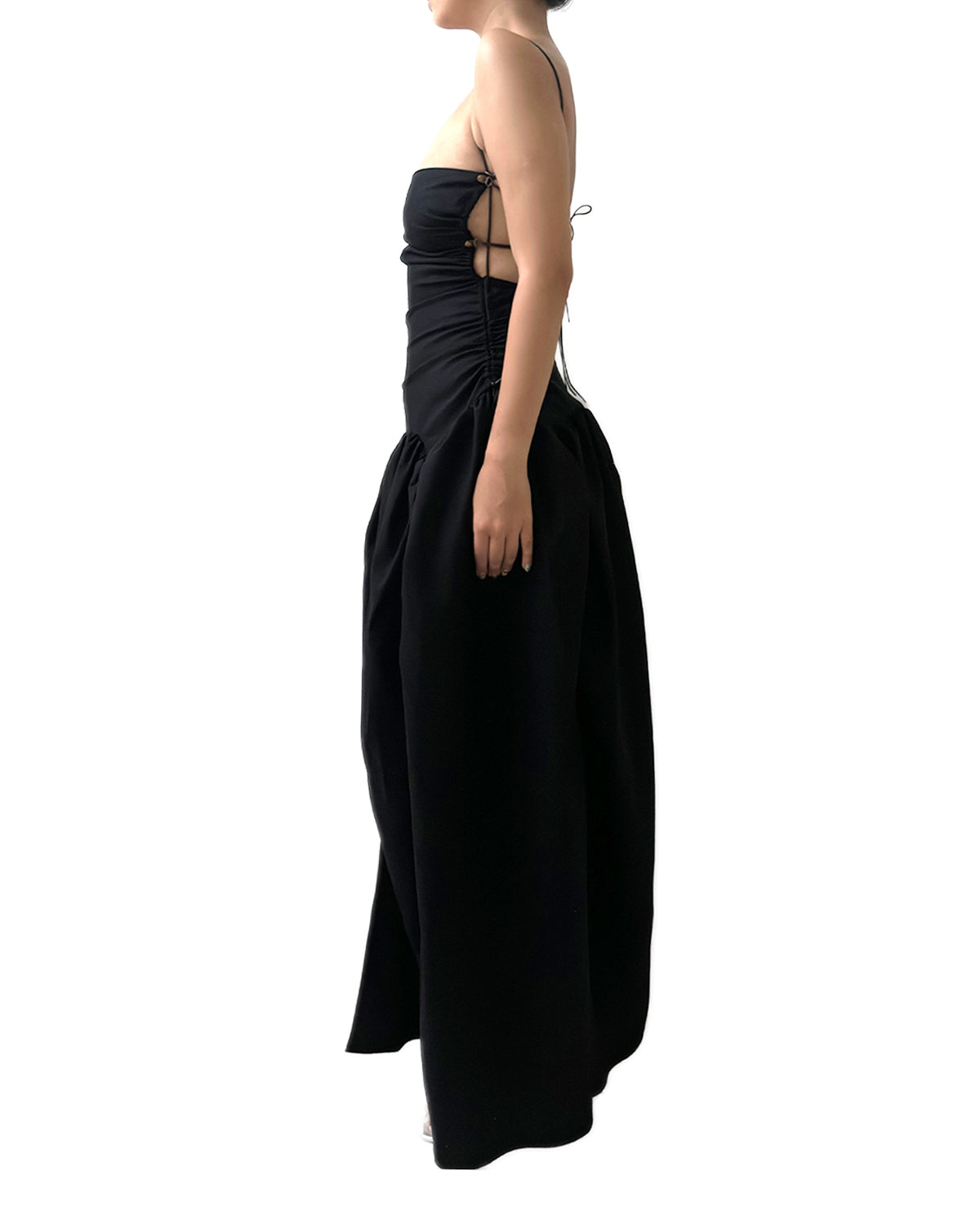 bubble maxi dress Soril this maxi dress flatters with an airy A Open Back Cami Bubble Maxi