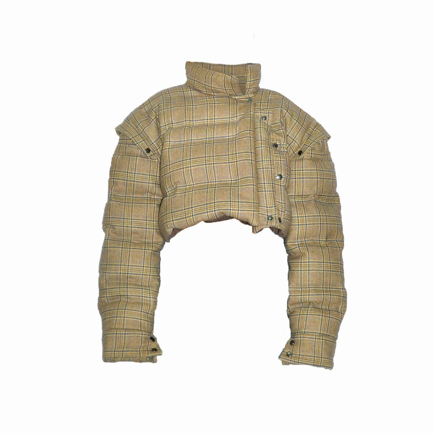 플레드 볼레로 퍼퍼