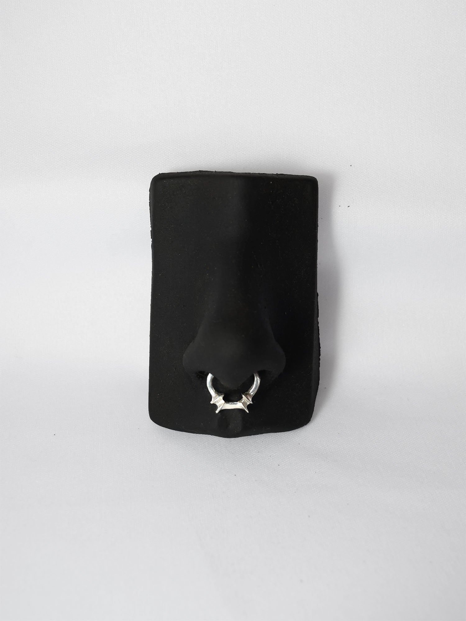 Bone Septum Piercing Silver