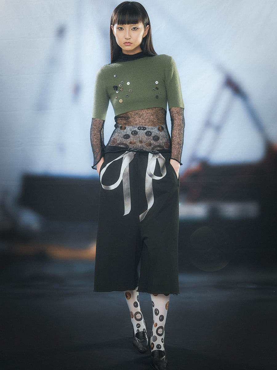 보우보우 러브 울트라 와이드 팬츠