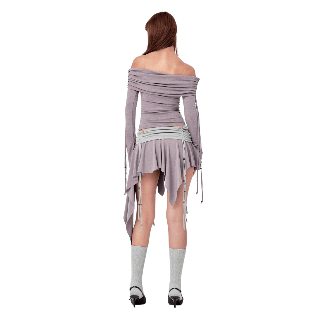Reverent Skort in Purple