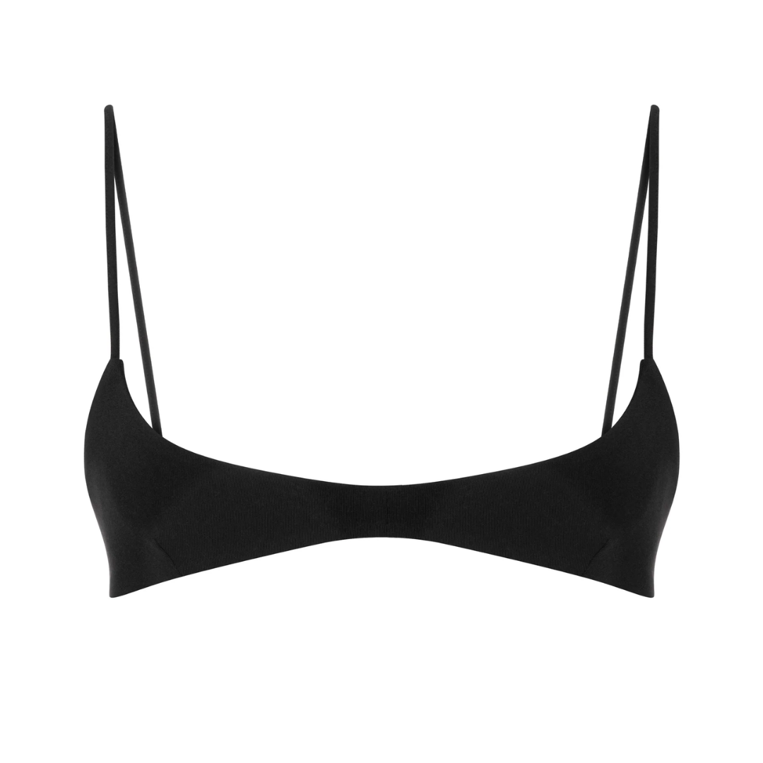 Go Home and Cry Bra in Black