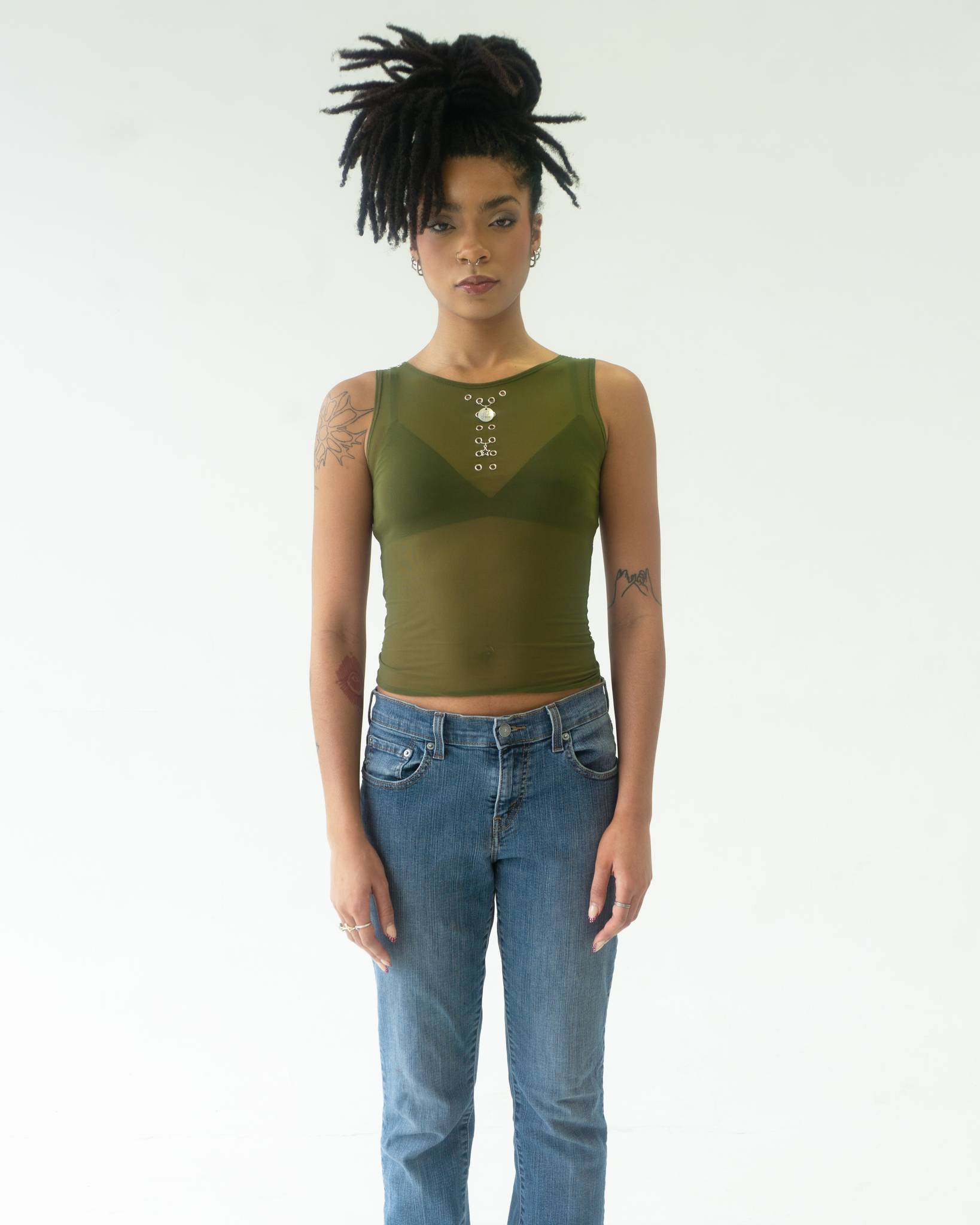 The Belle Tank in Green