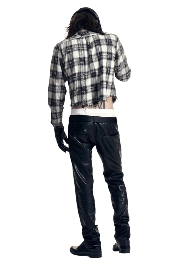 Washed Check Shirt