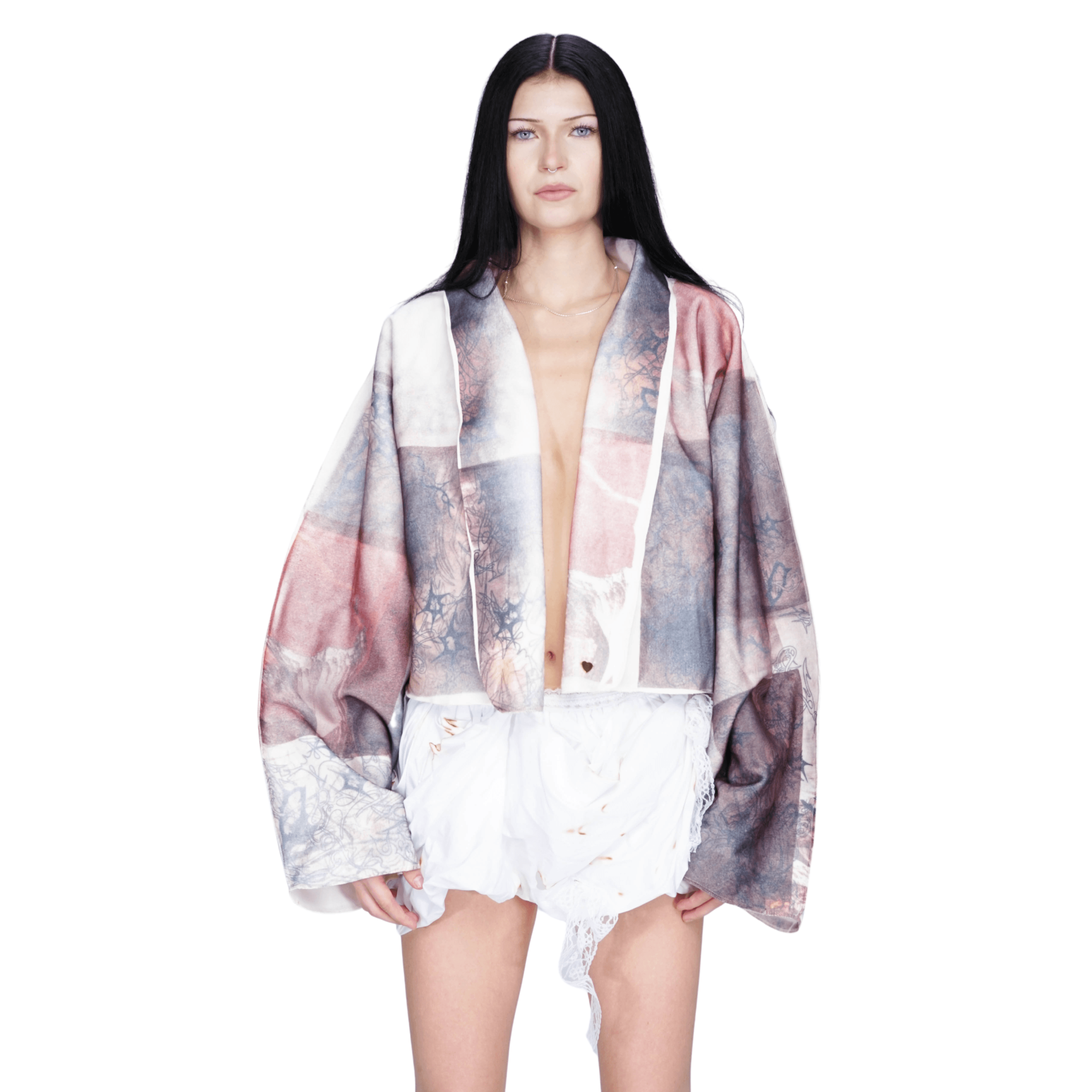 목가적 양면 재킷