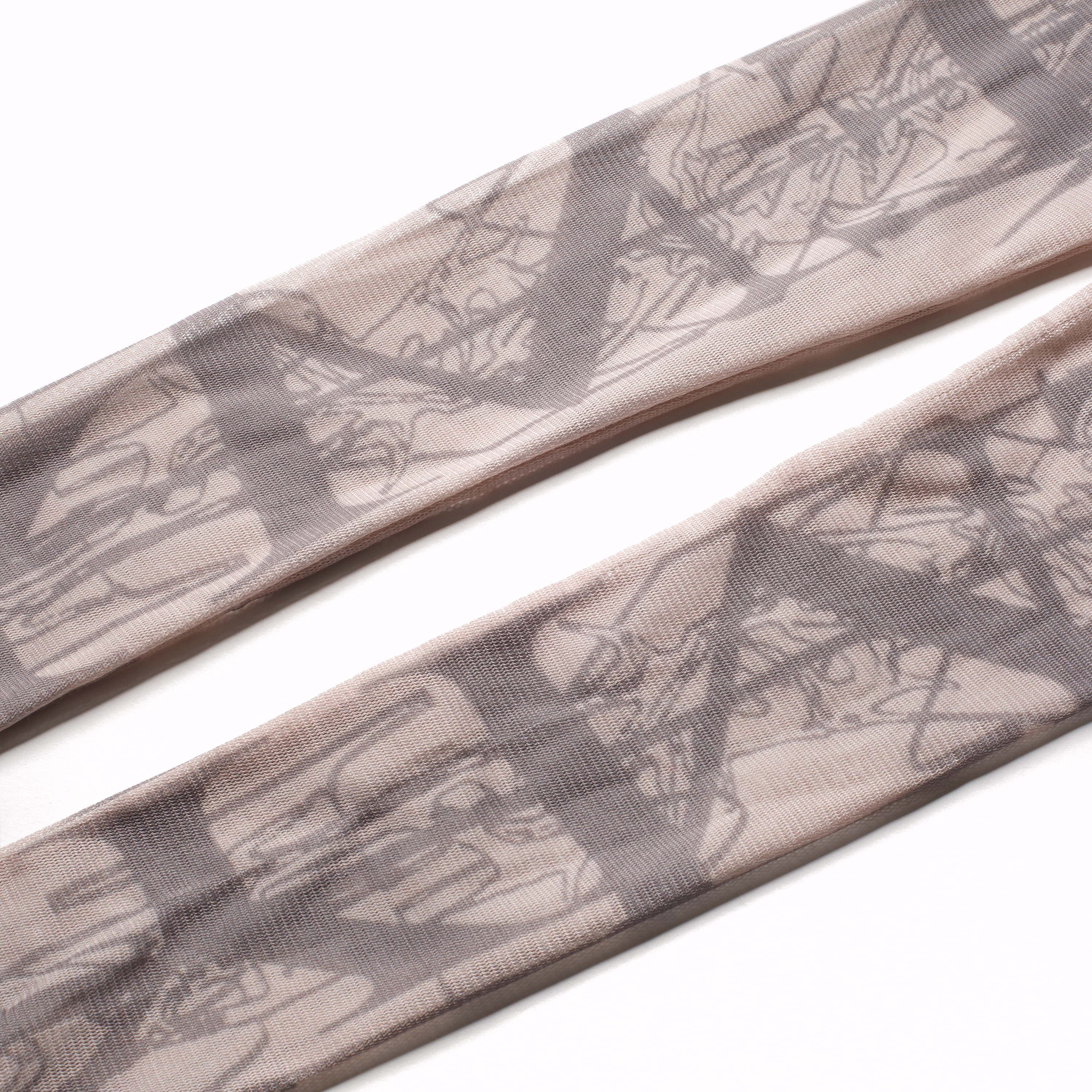 베이지색 메시 볼레로 카디건