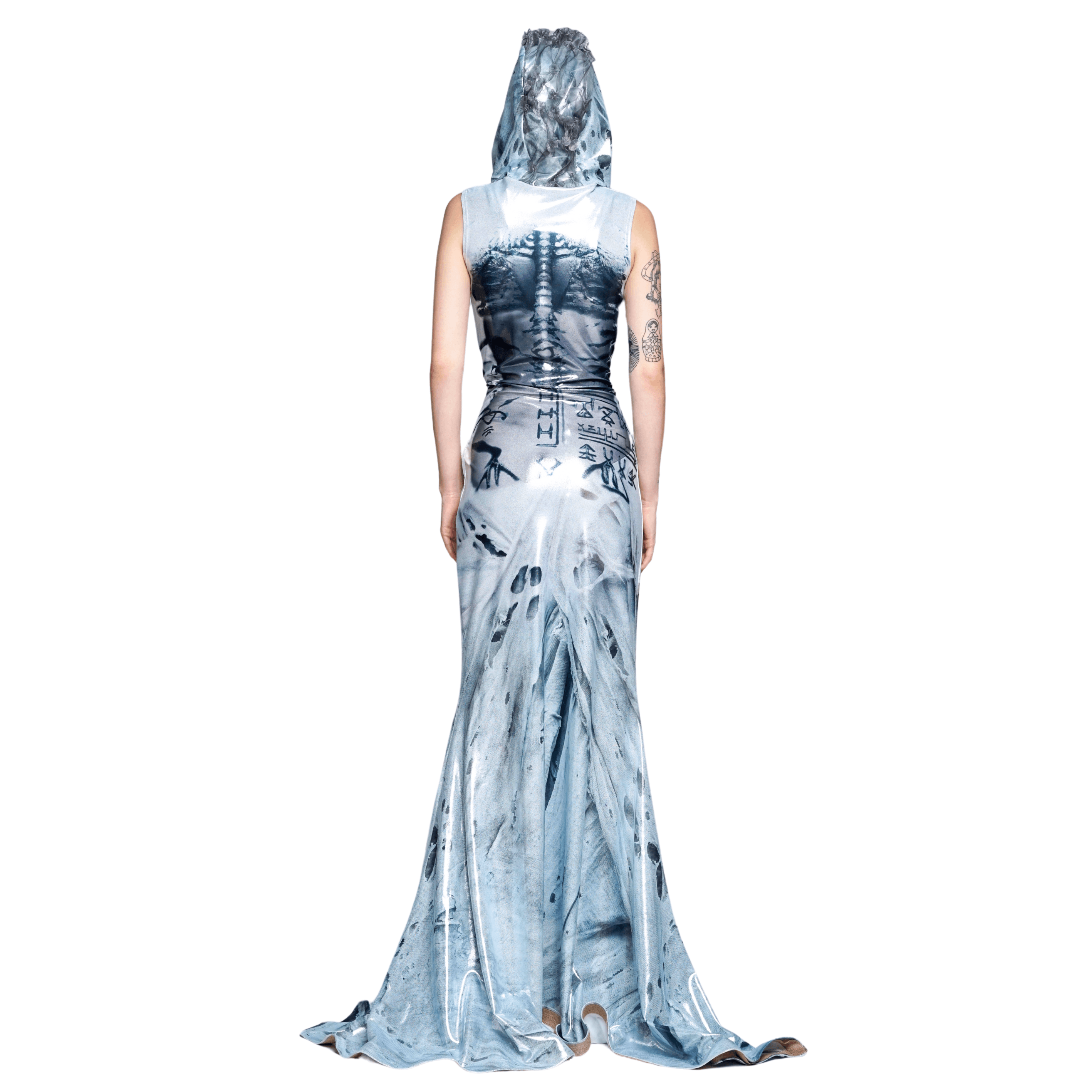 실버 알바라 드레스