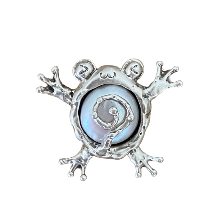 행복한 개구리 목걸이