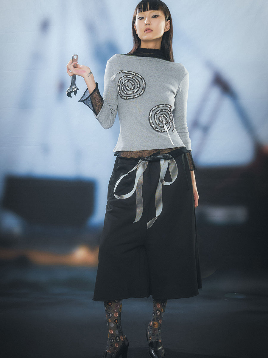 보우보우 러브 울트라 와이드 팬츠