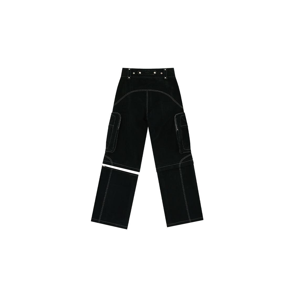 Detachable Cargo Pants in Cream