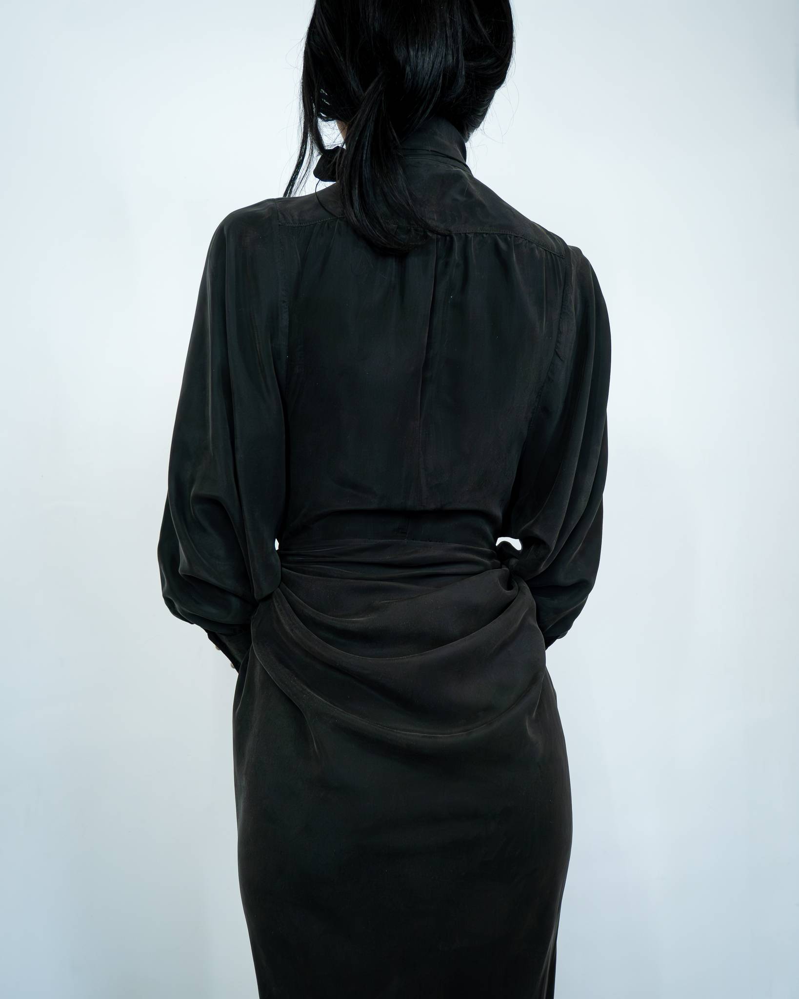 DEB Bishop Dress Black