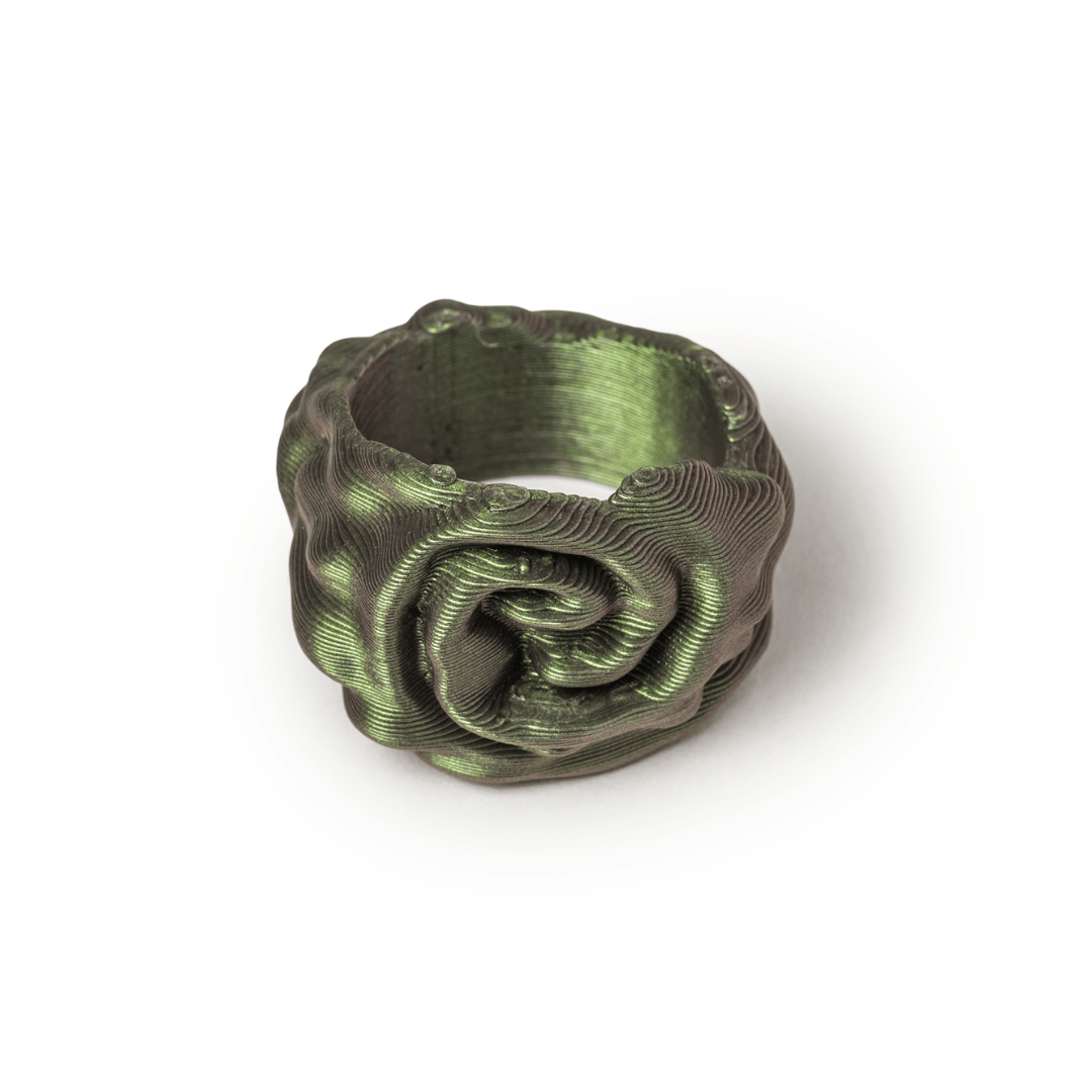 Bendita Ring in Green - Size 7