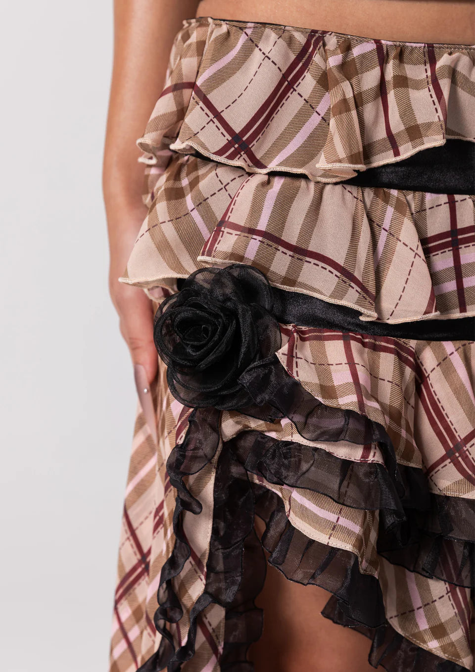 지젤 러플 스커트