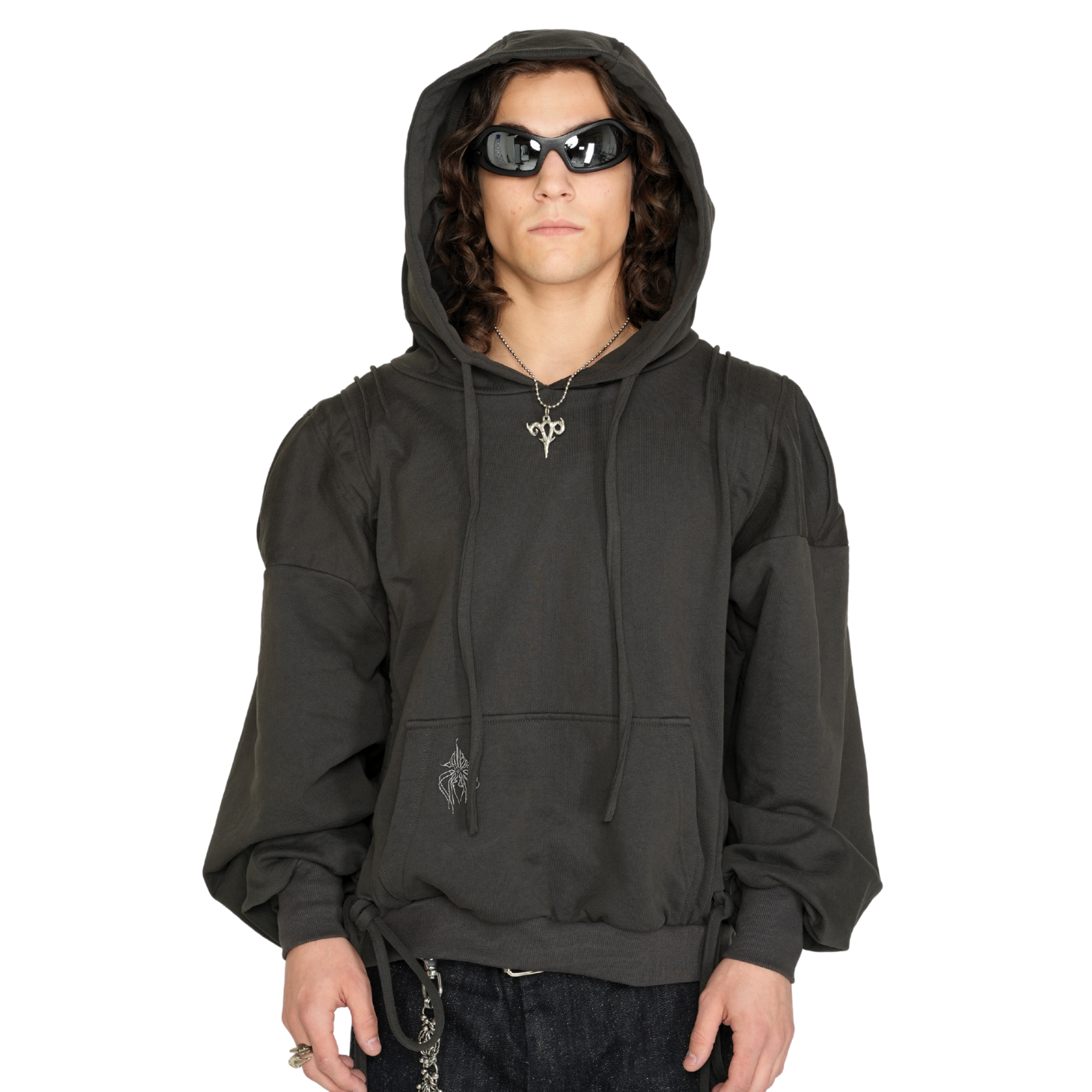 Armor Hoodie in Dark Grey