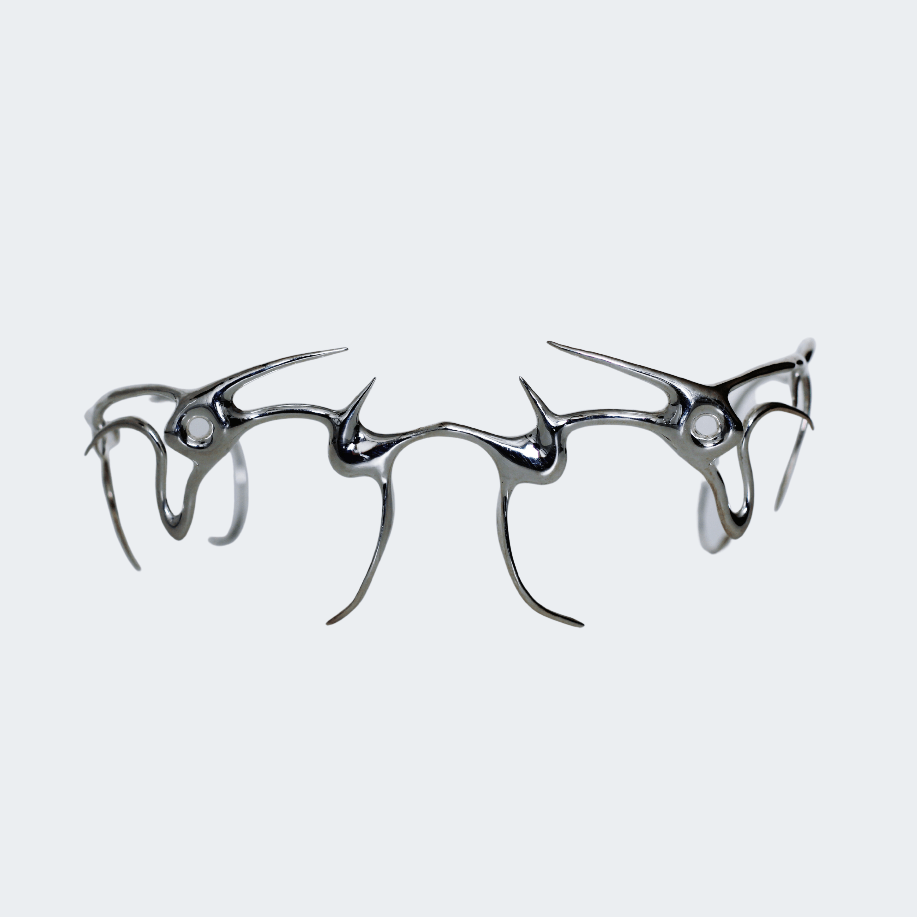 .925 실버 가시 페이스피스