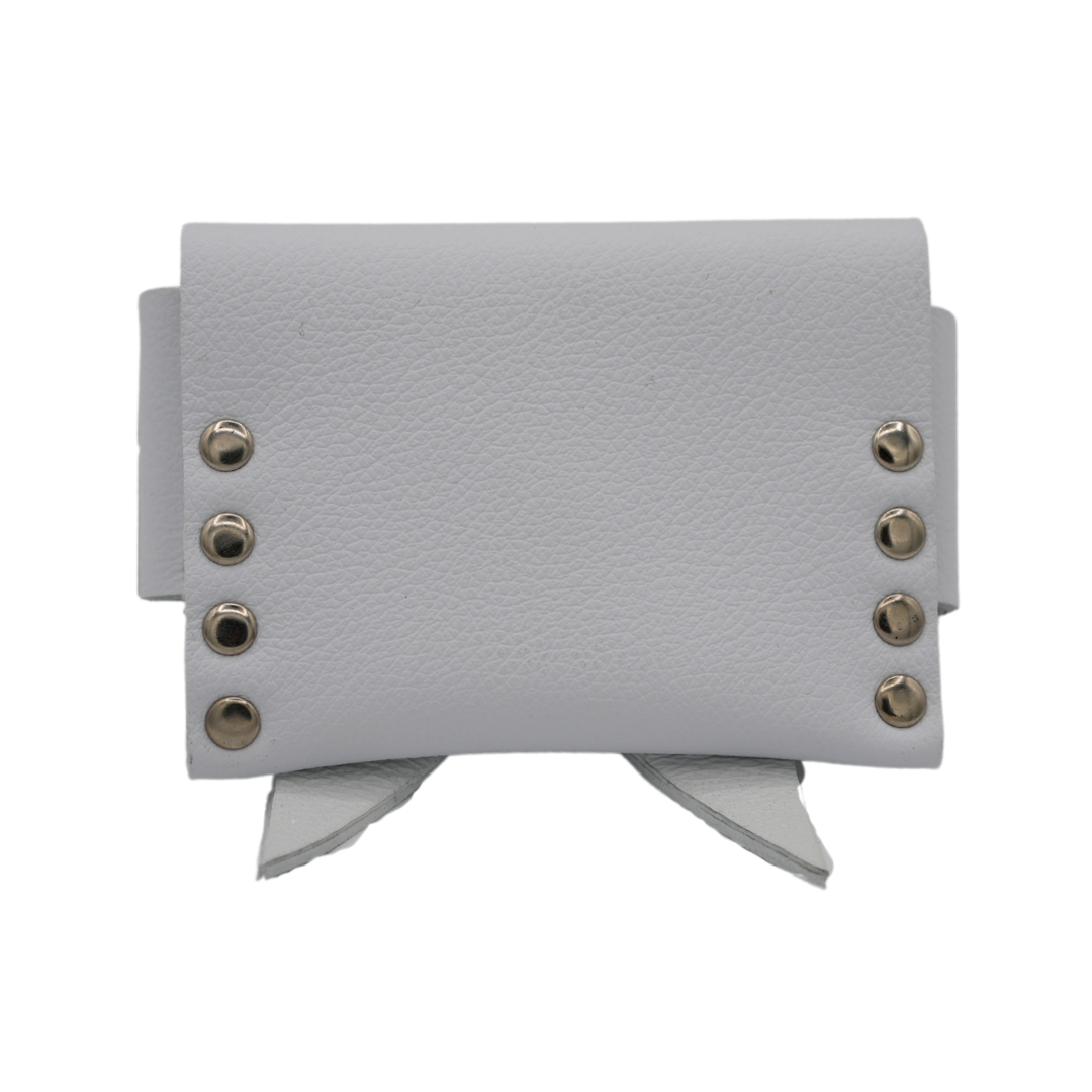 White Spiky Coin Purse