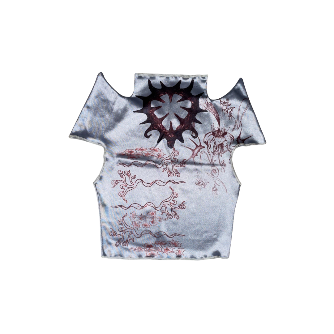 Silver Spike Top