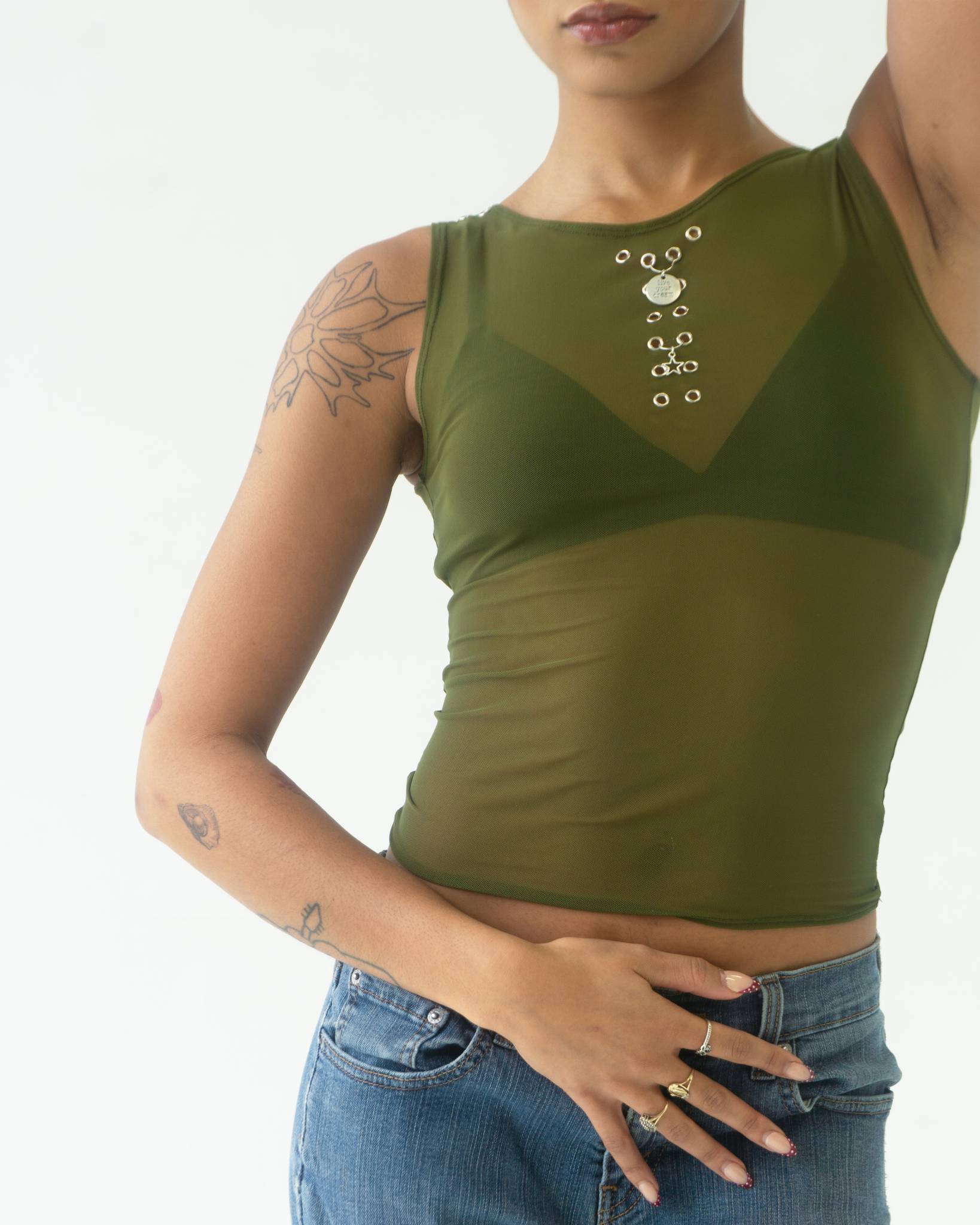 The Belle Tank in Green