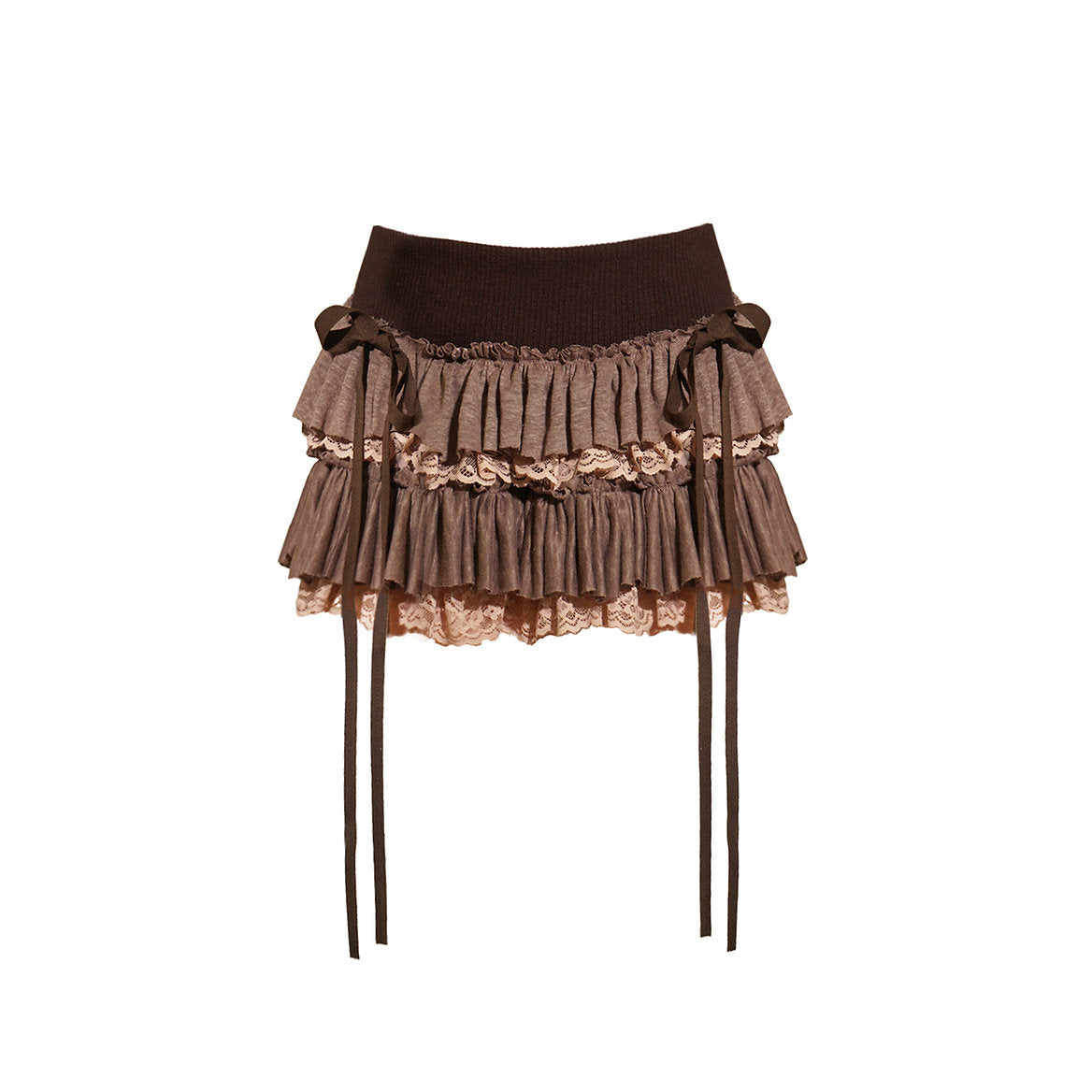 Brown Rag Doll Tutu Skirt