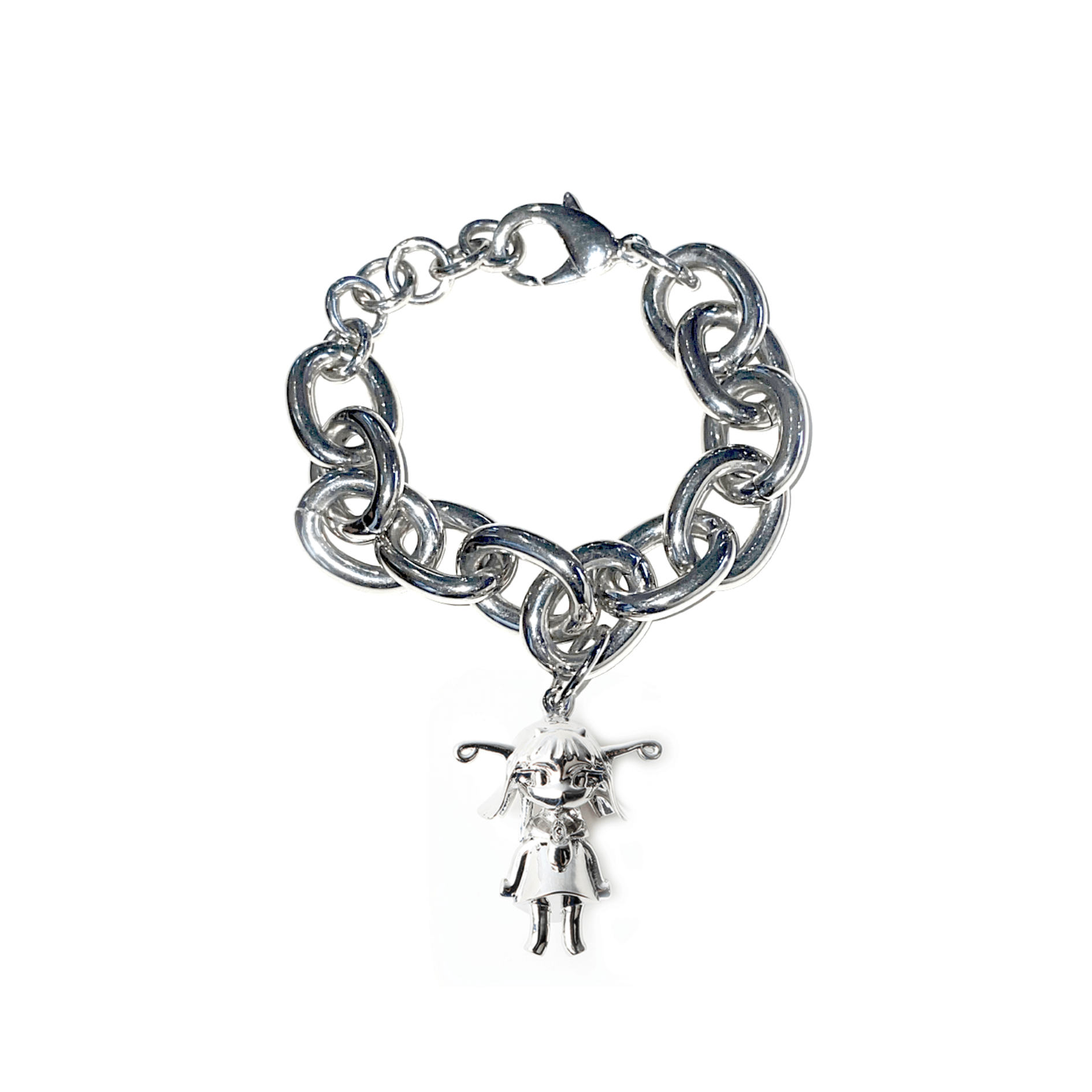 Lil Charm Bracelet in Silver
