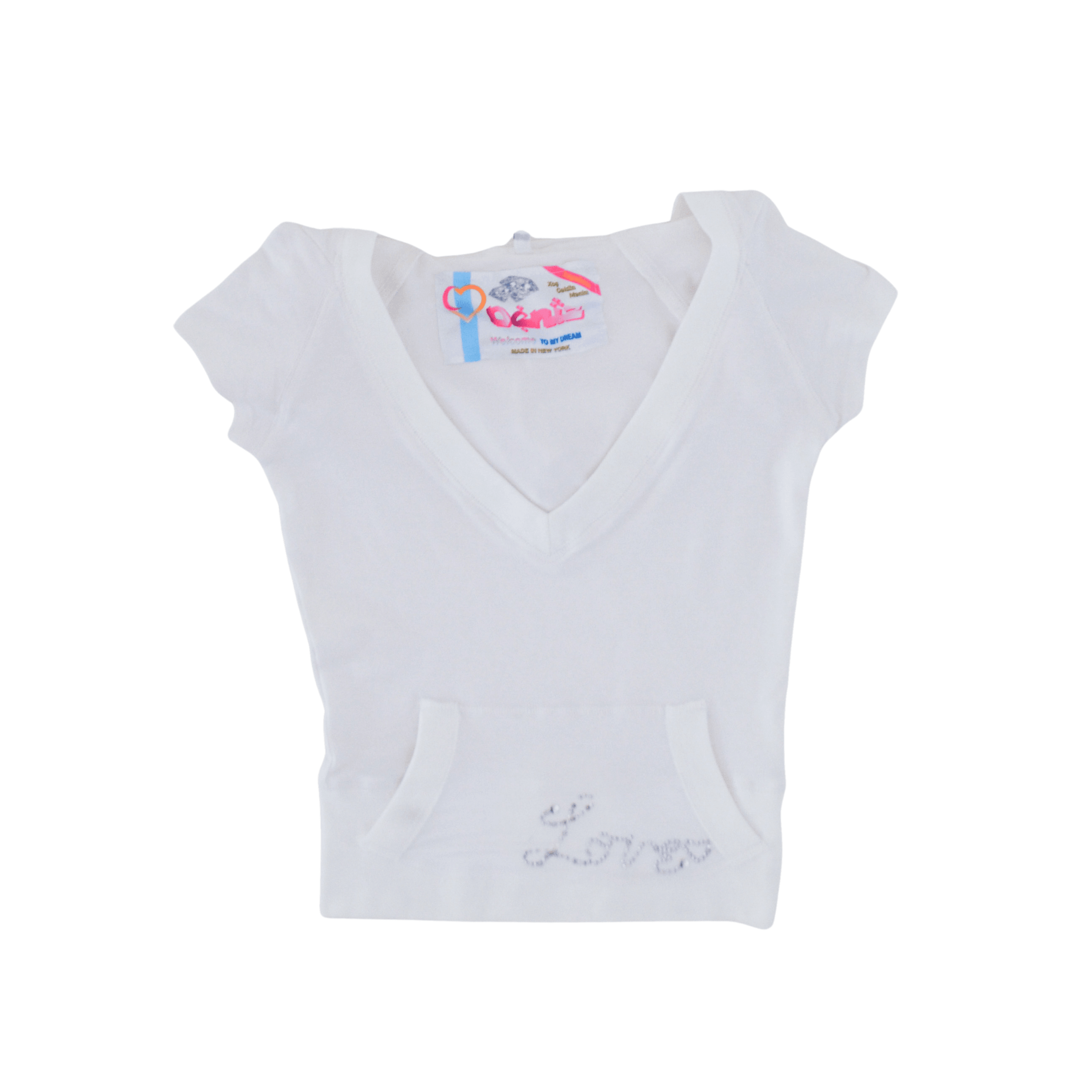 반팔 코튼 후드 티셔츠