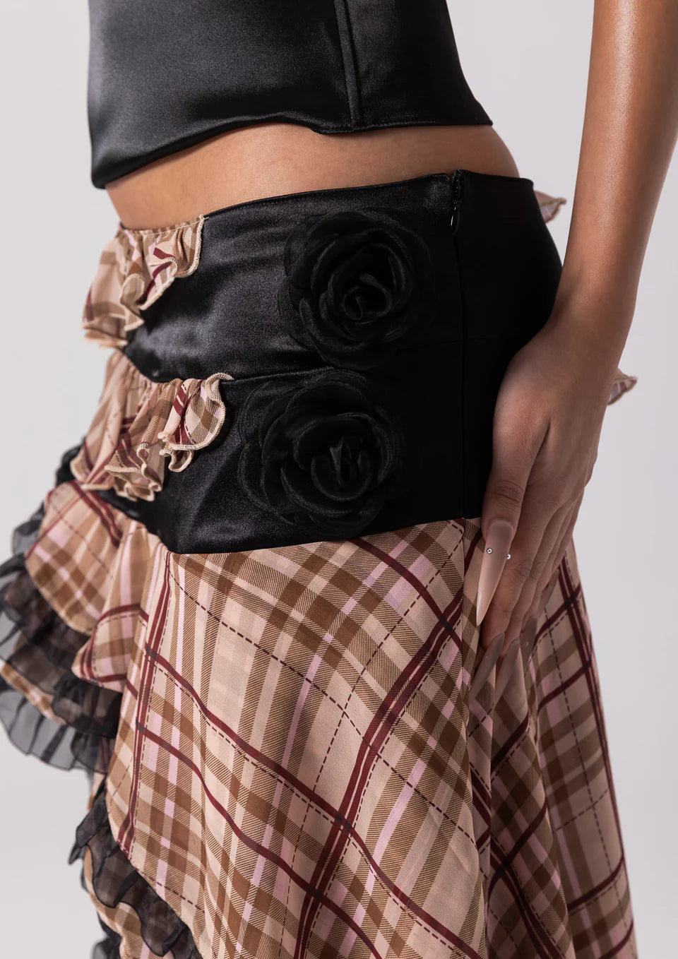 지젤 러플 스커트