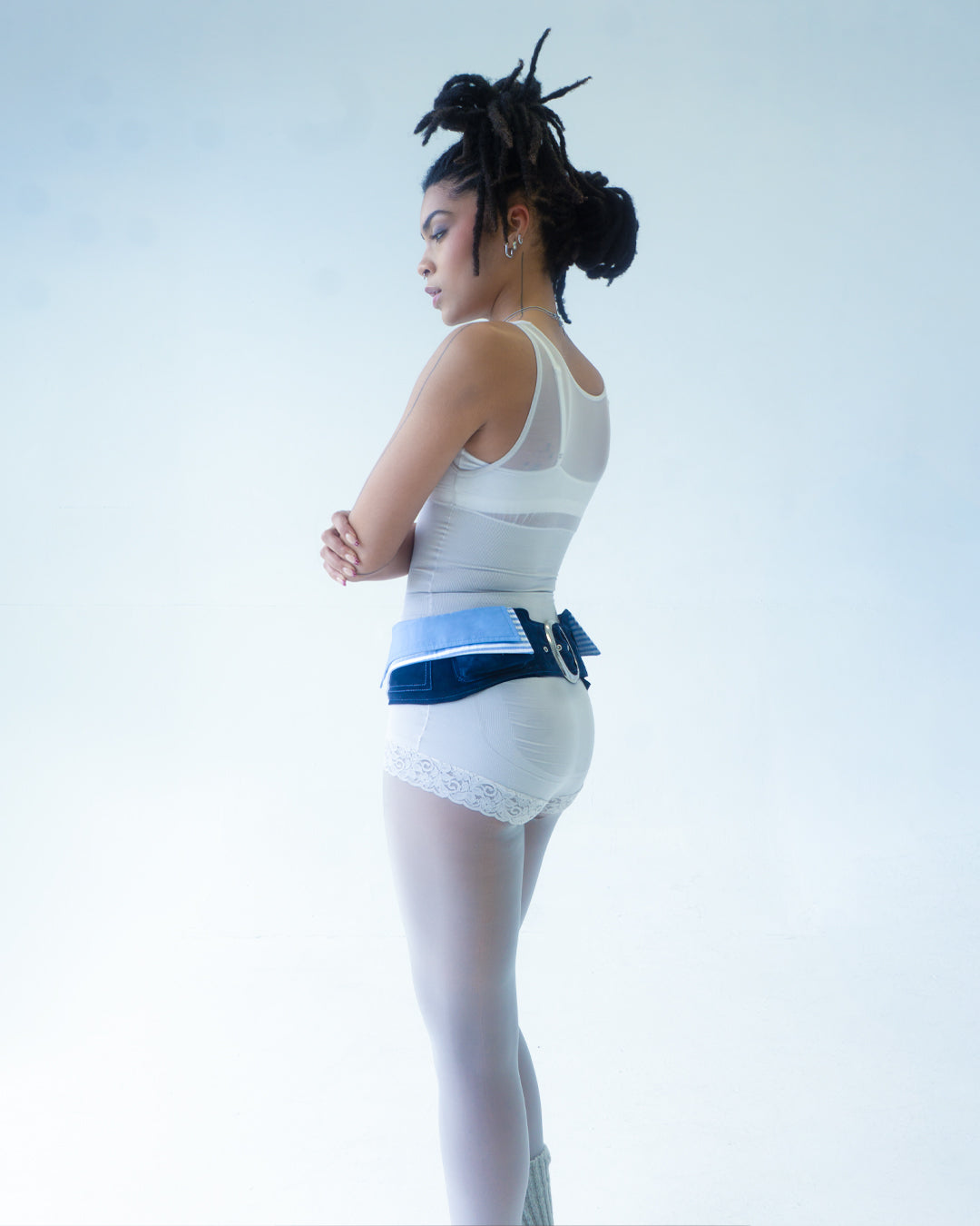 The Tiffany Utility Belt in Blue