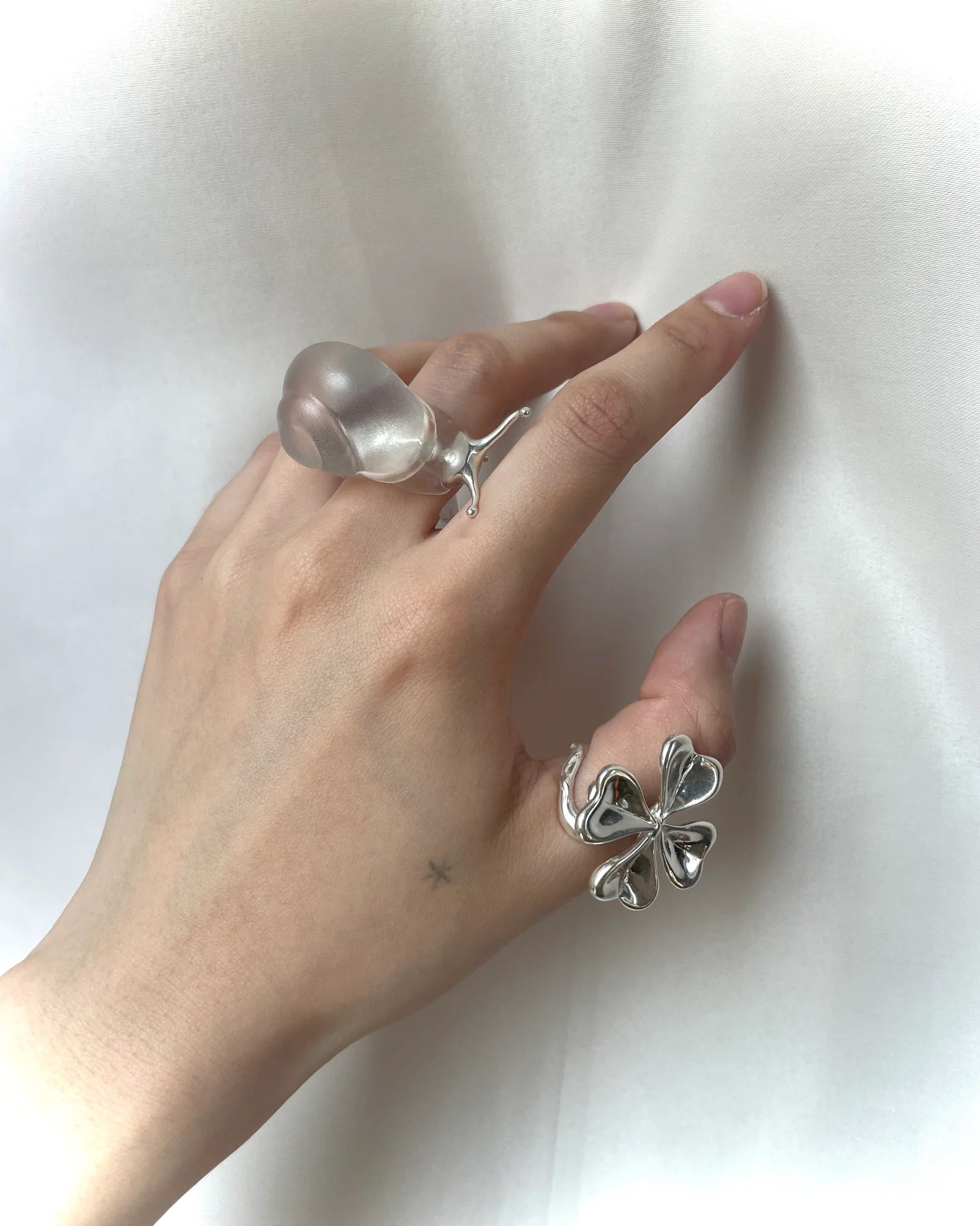 네잎 클로버 반지