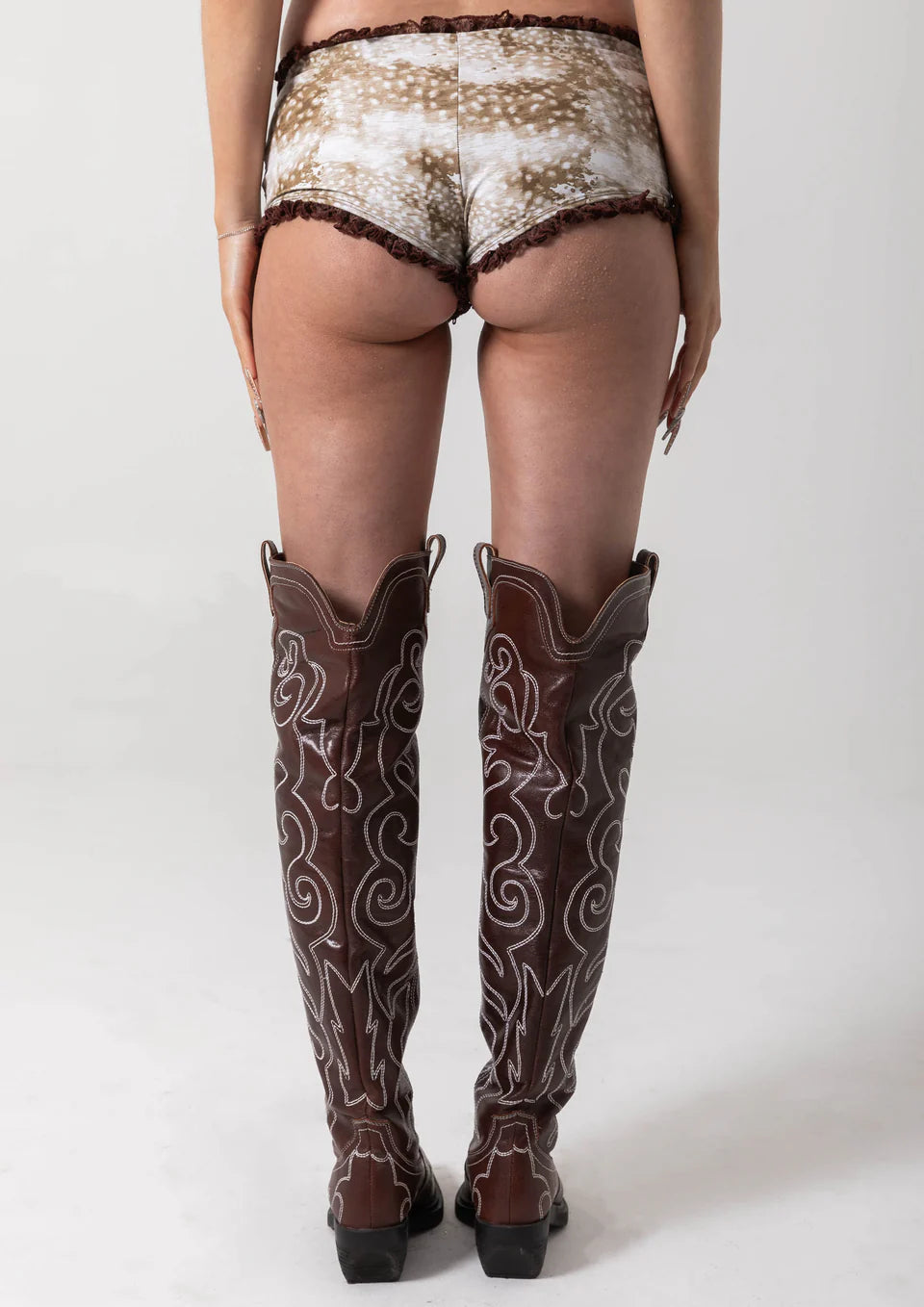 Haven Bikini Bottom in Deer