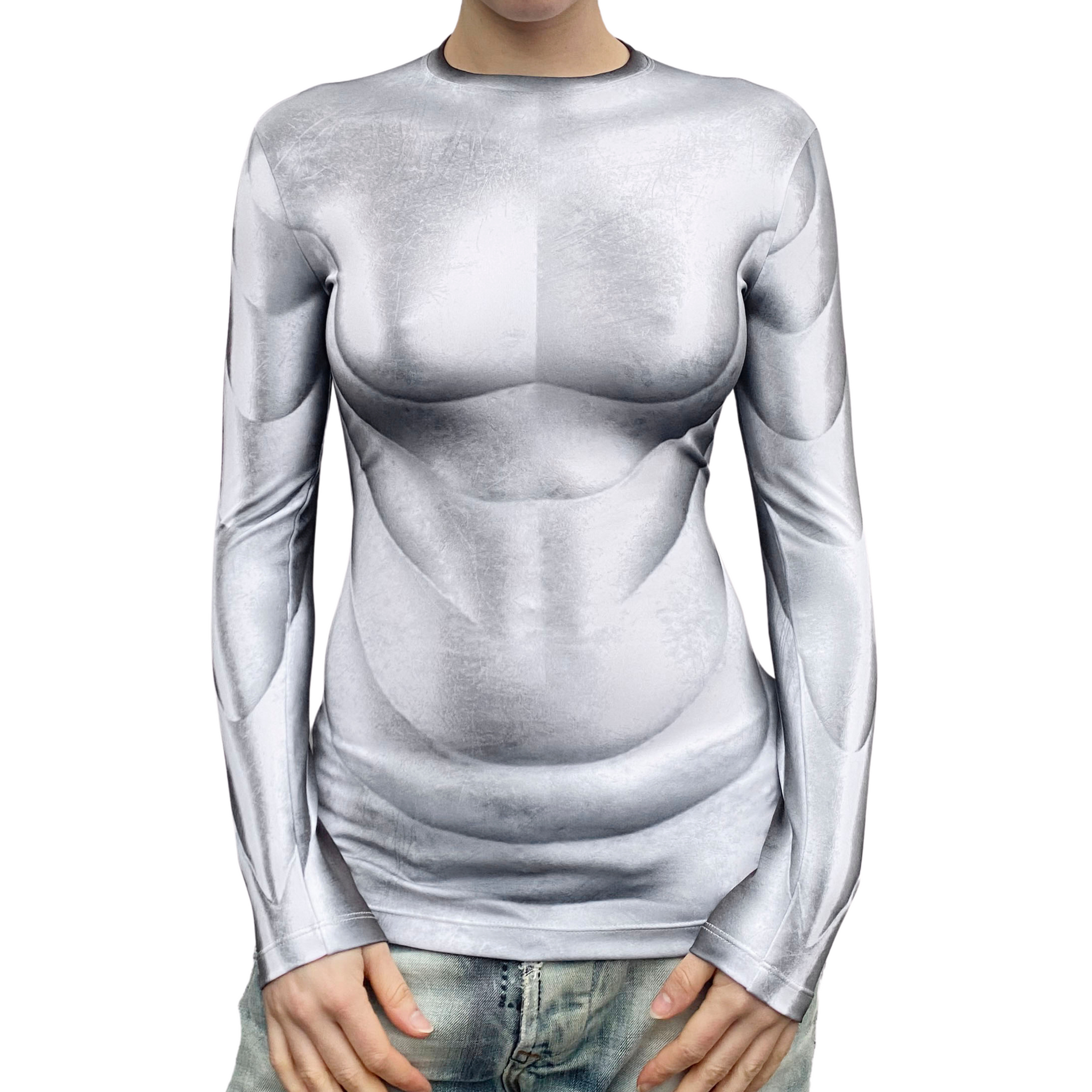 Silver Wave Top